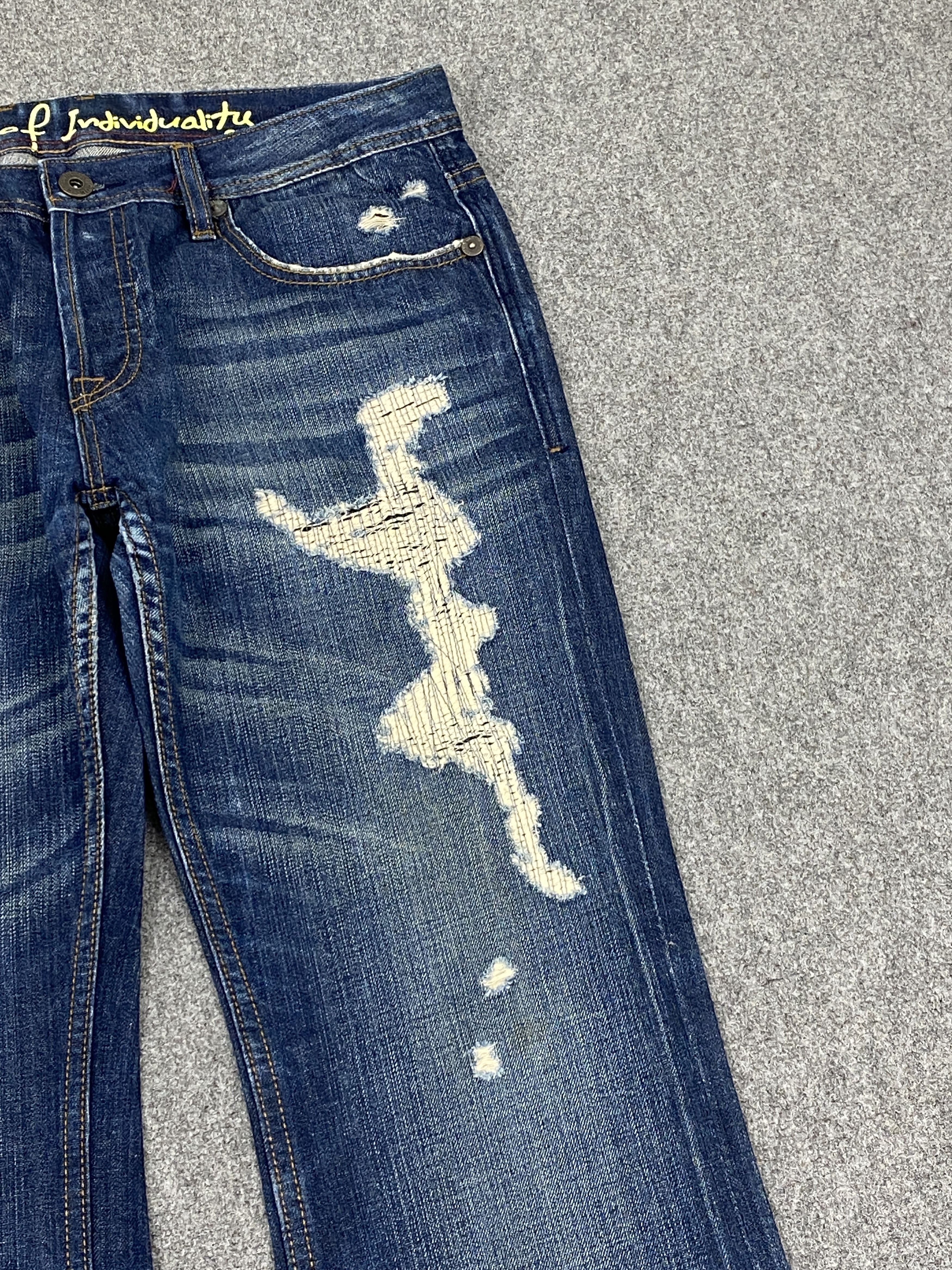 Vintage Vintage Cult Of Individuality Distressed Jeans DP2719 Size US 36 / EU 52 - 11 Thumbnail