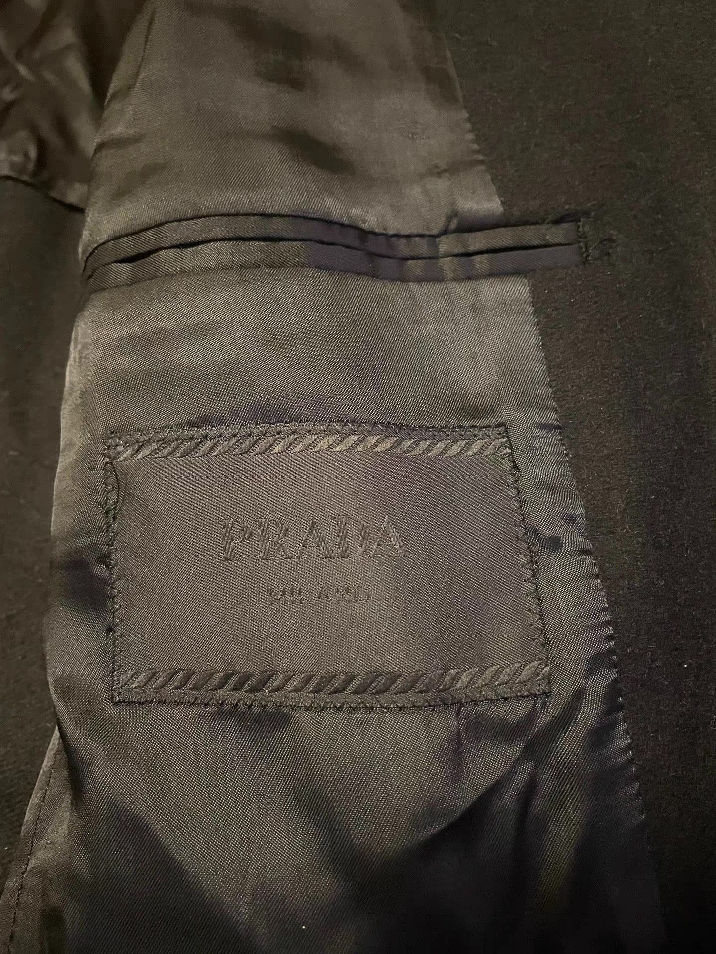 Prada Prada Men's Wool Blazer Coat Size 44R - 4 Thumbnail