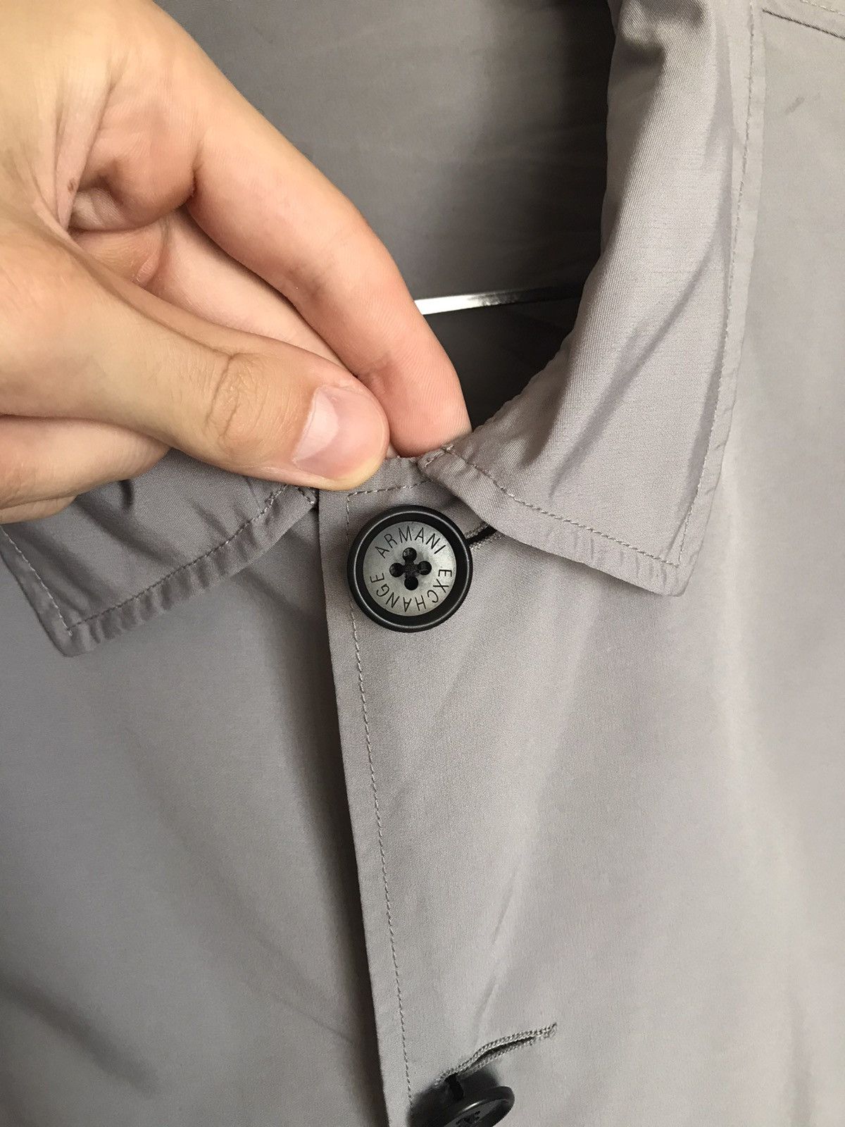 Armani Armani Exchange Light Button Coat Size US M / EU 48-50 / 2 - 3 Thumbnail