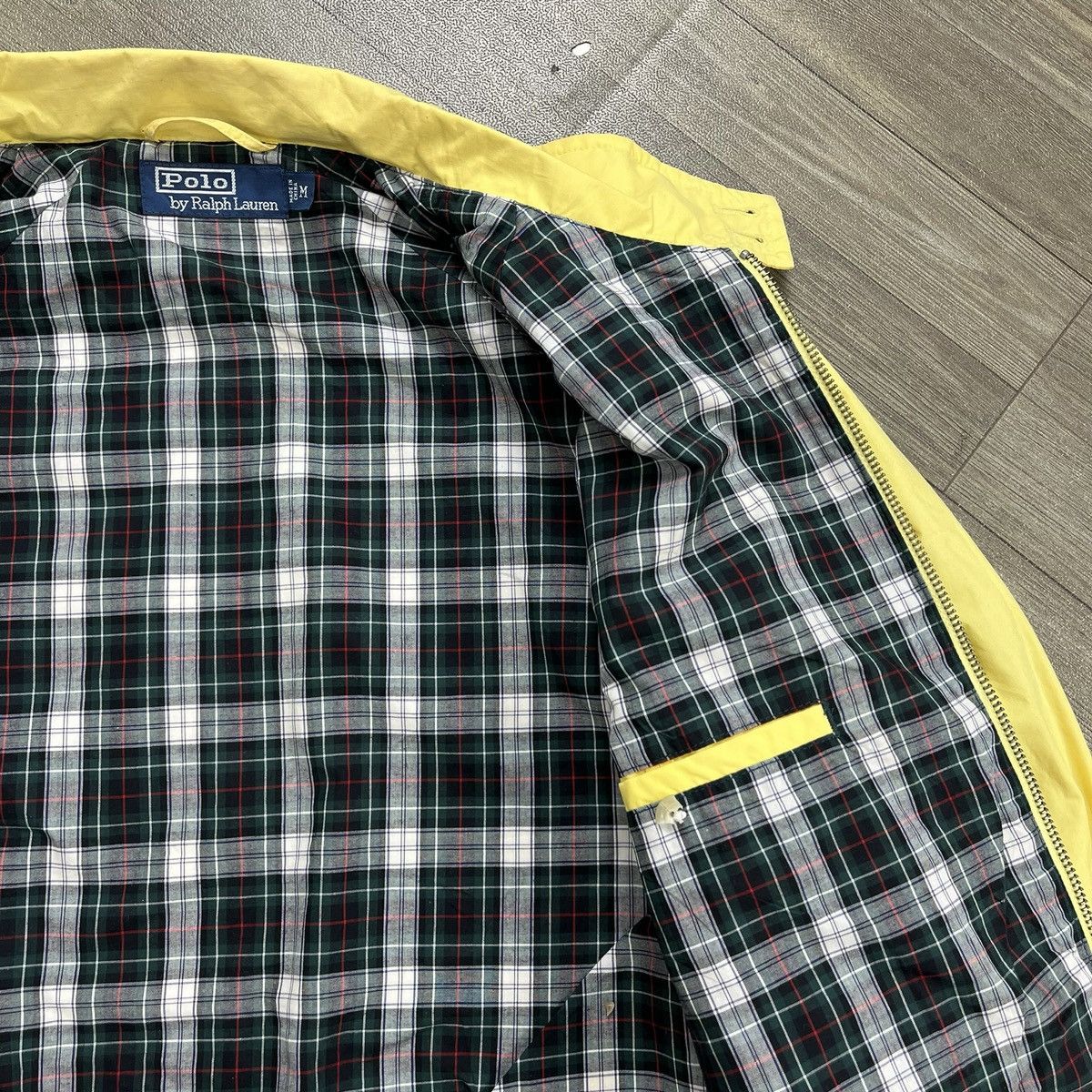 Polo Ralph Lauren Vintage Polo Ralph Lauren Plaid Tartan Harrington Jacket Size US M / EU 48-50 / 2 - 11 Thumbnail