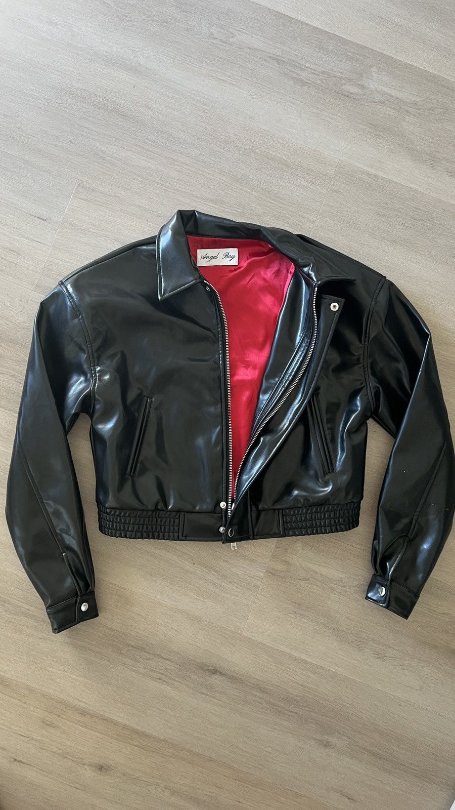 Other Angel Boy Faux Leather Jacket Size US M / EU 48-50 / 2 - 2 Thumbnail
