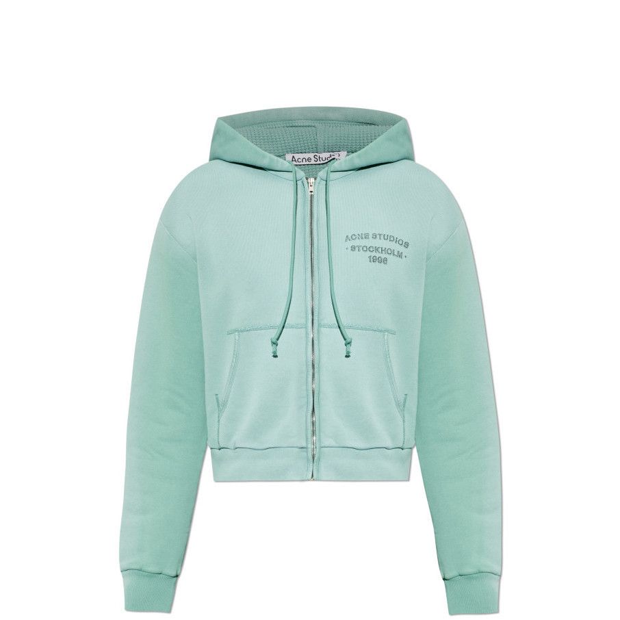 Acne Studios ACNE STUDIOS Mint Green Hoodie New & Authentic (Men's size:S Size US S / EU 44-46 / 1 - 1 Preview