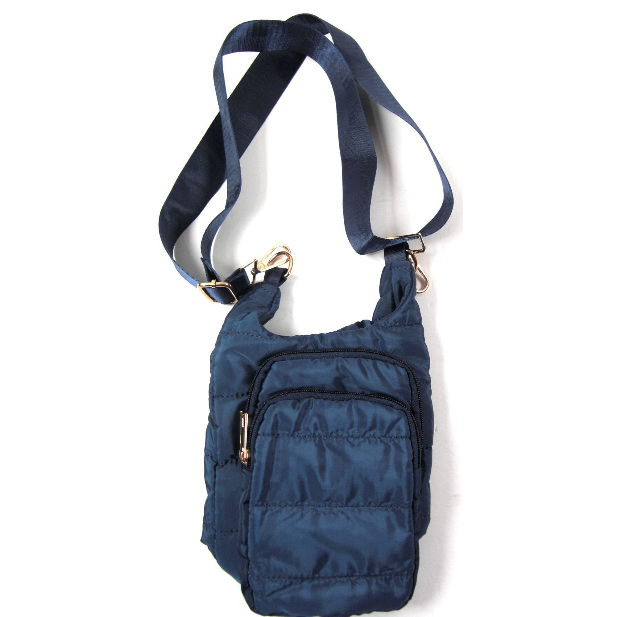 Other Sling Bag for Women Quilted Puffer Crossbody Bags Small Blue Size ONE SIZE - 2 Thumbnail