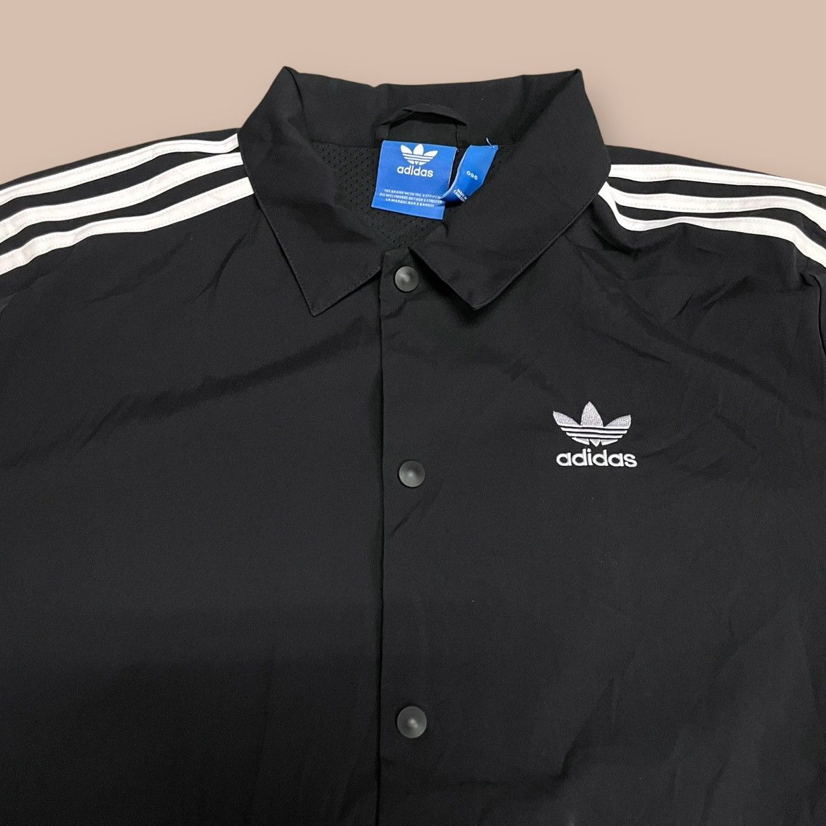 Adidas Adidas Originals short sleeve Coach Jacket Size US L / EU 52-54 / 3 - 4 Thumbnail