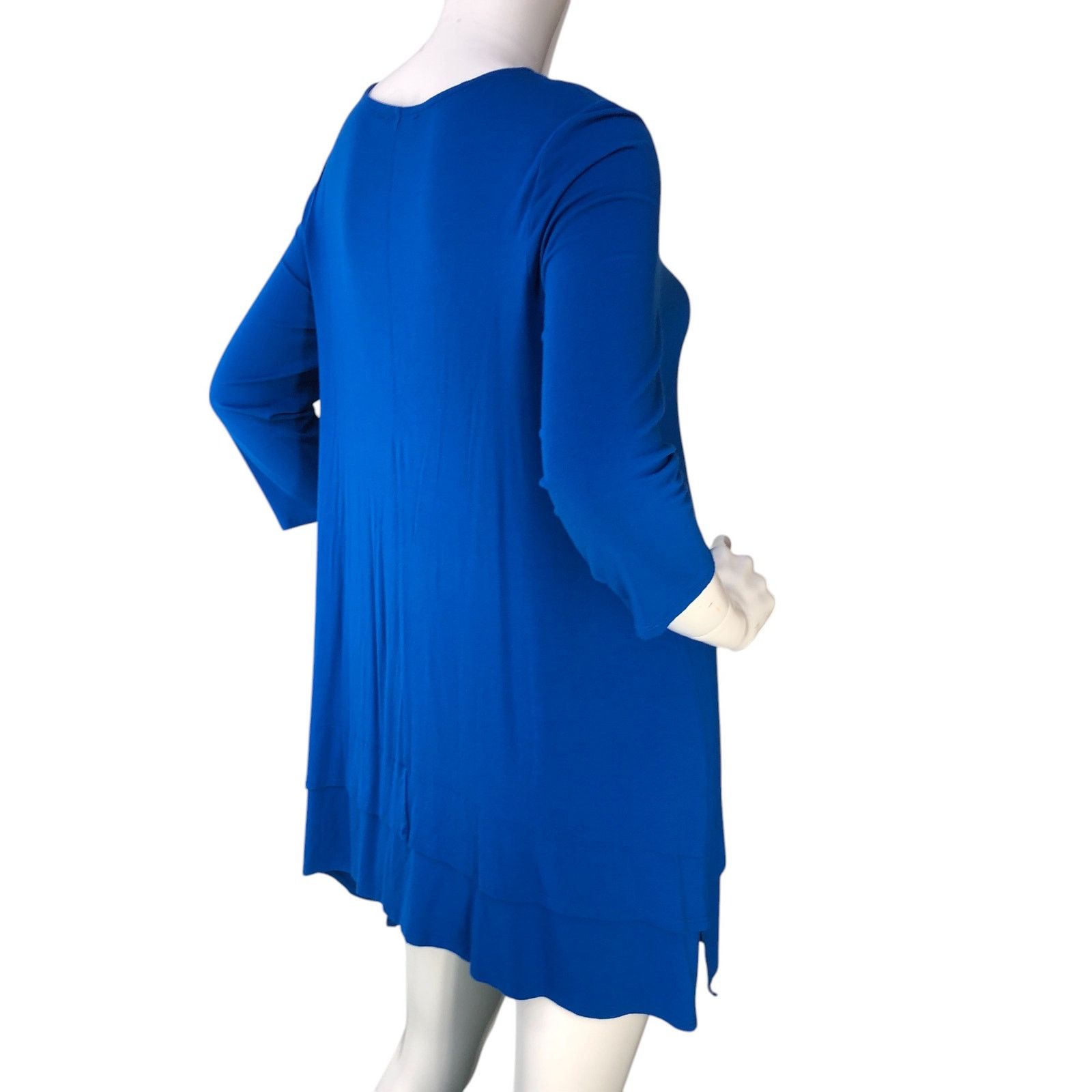 Eileen Fisher Eileen Fisher Size S Top Tunic Layered 3/4 Sleeve Stretch Size S / US 4 / IT 40 - 8 Thumbnail