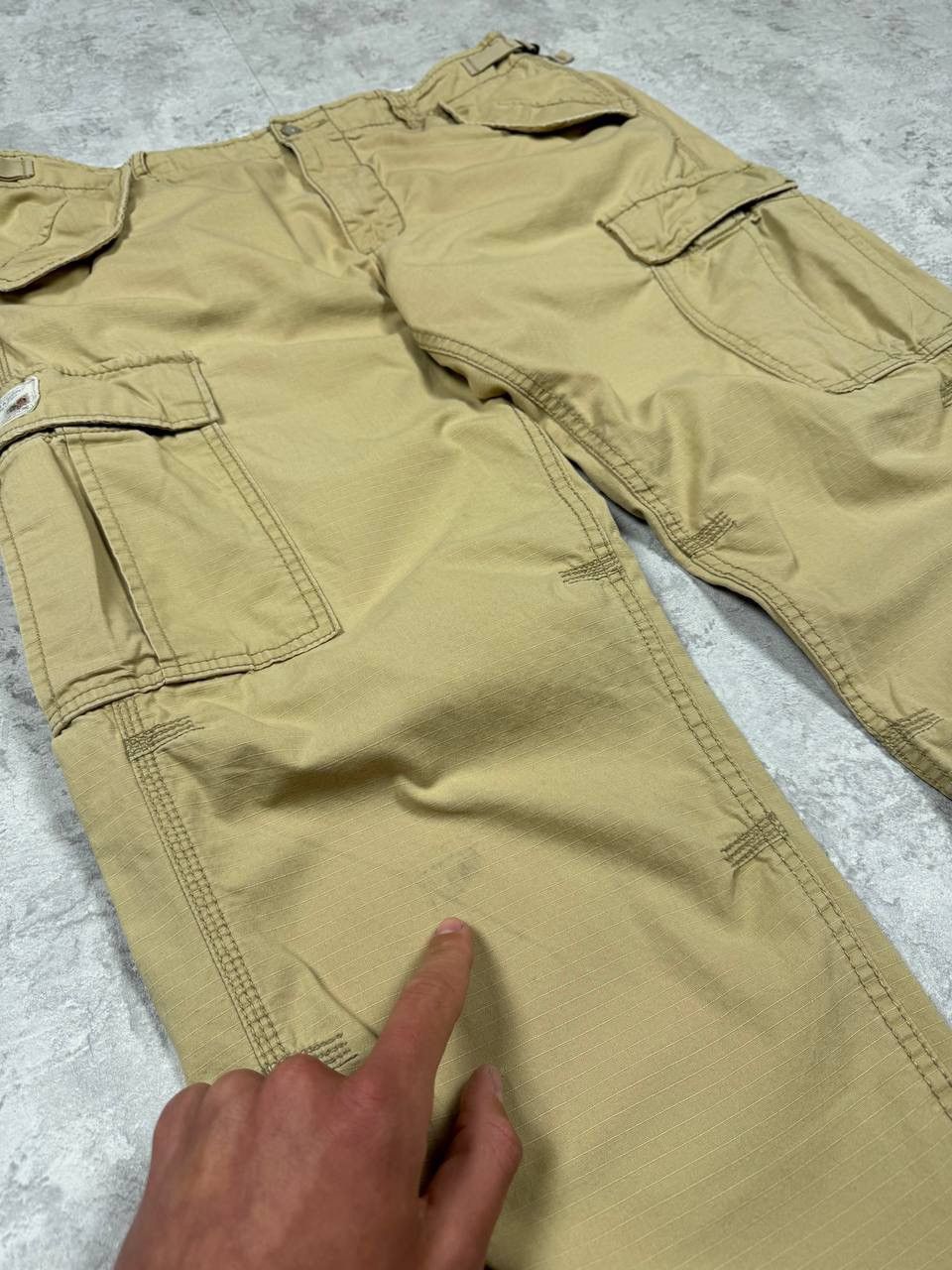 Denim & Supply Ralph Lauren Vintage Denim & Supply Ralph Lauren Cargo Baggy Pants 36/32 Size US 36 / EU 52 - 19 Thumbnail
