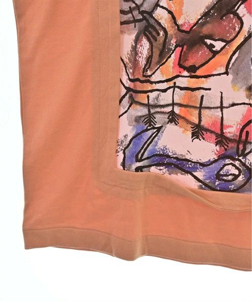 Comme des Garcons Homme Deux T-Shirts Short Sleeve Cotton Graphic Print Orange Size US L / EU 52-54 / 3 - 4 Thumbnail