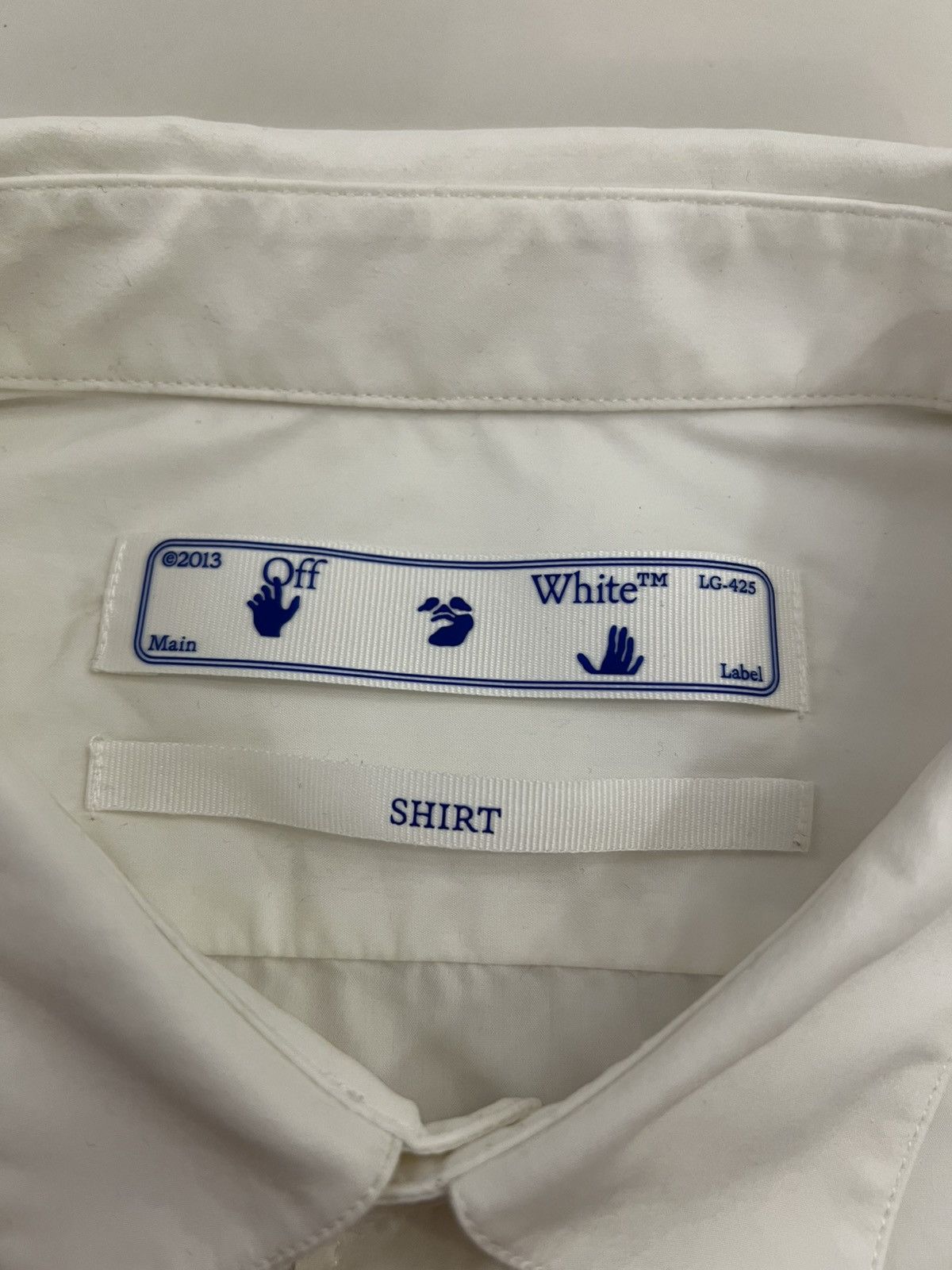 Off-White Off White Pascal Tool Shirt White Size US XL / EU 56 / 4 - 5 Thumbnail
