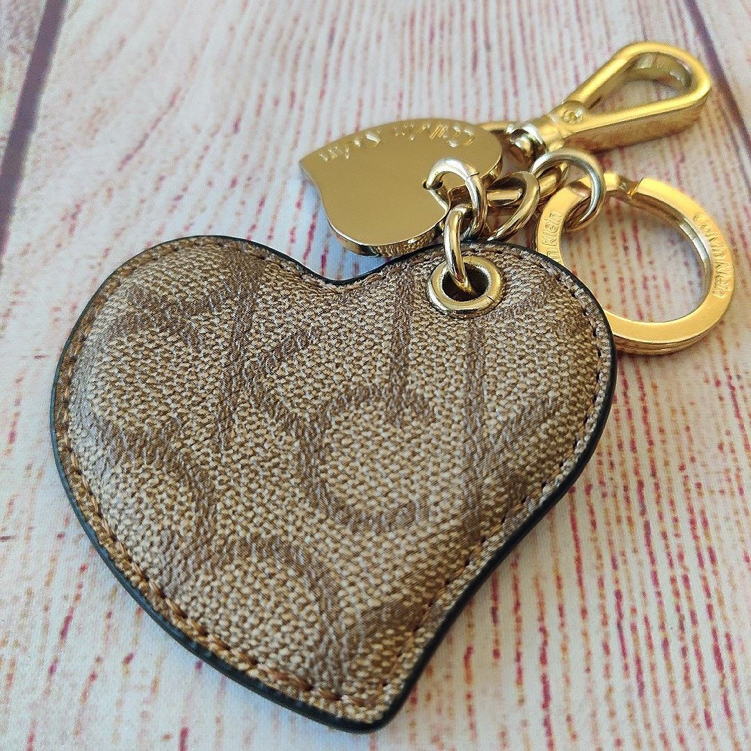 Calvin Klein Calvin Klein signature logo hearts key ring Size ONE SIZE - 5 Thumbnail
