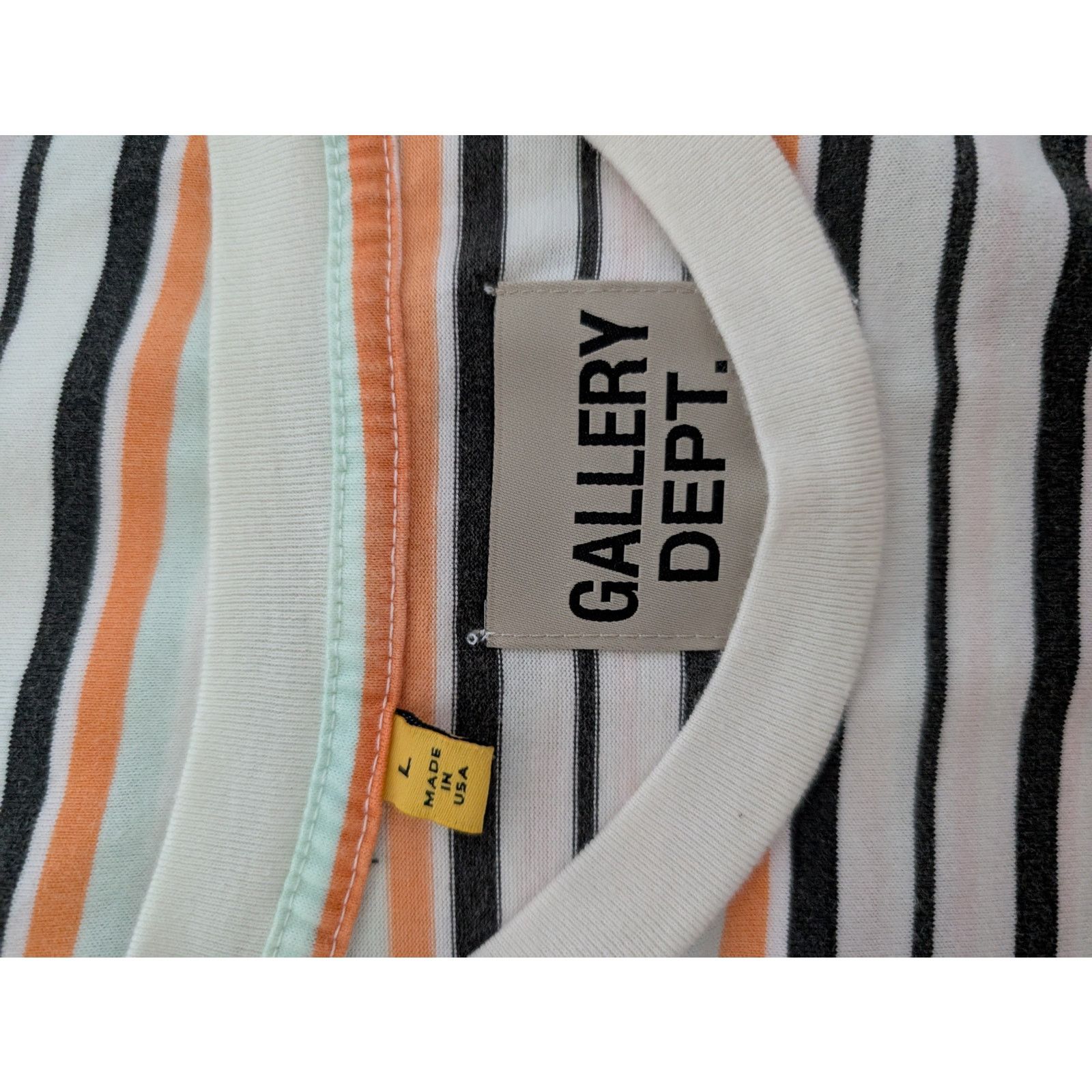 Gallery Dept. o1rshd1 T-Shirt Tee in Multicolor Size US L / EU 52-54 / 3 - 12 Thumbnail