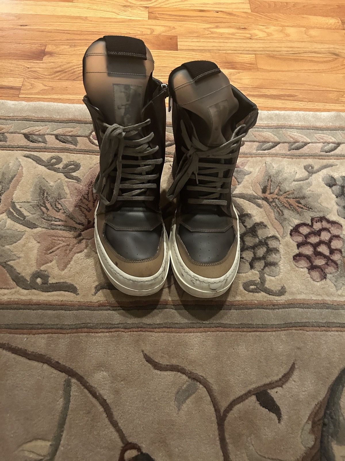 Rick Owens Rick Owens SS21 Phlegethon Translucent Geobaskets Size US 7 / EU 40 - 1 Thumbnail