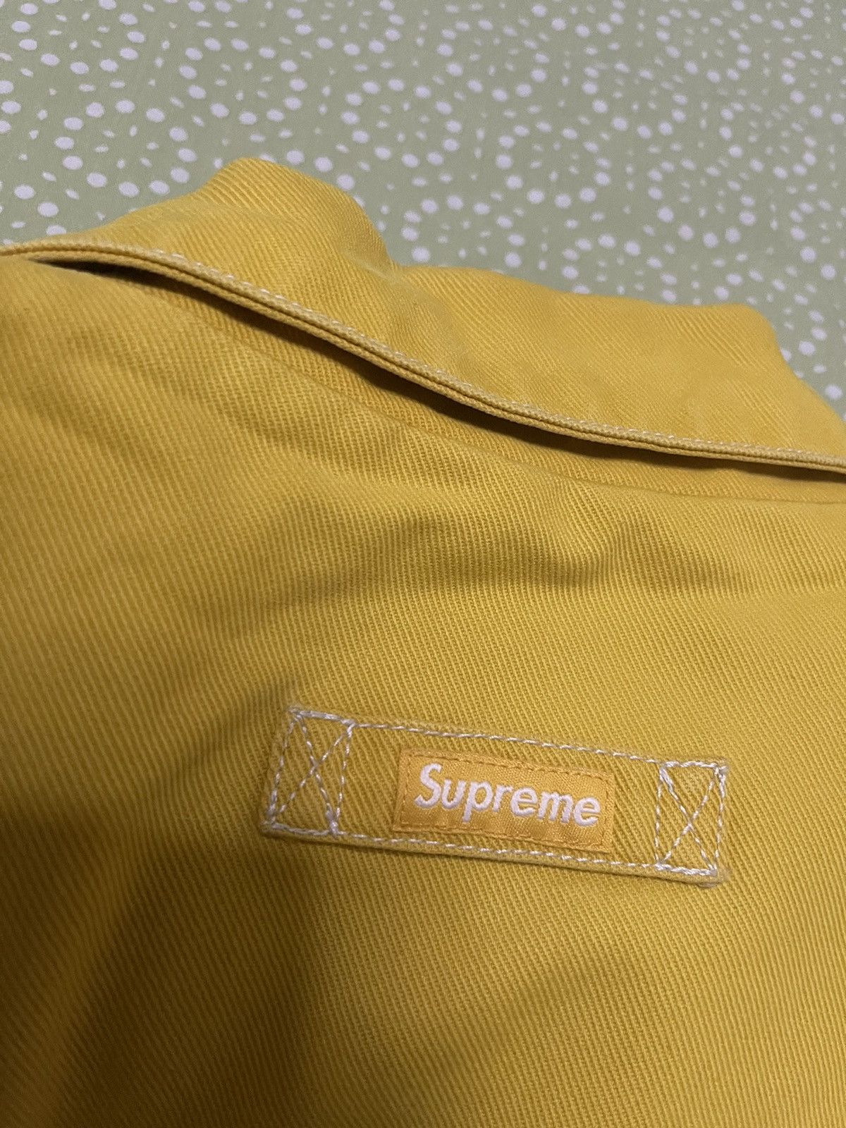 Nike × Supreme Supreme nike double zip Quilted Work jacket mustard Size US XL / EU 56 / 4 - 7 Thumbnail