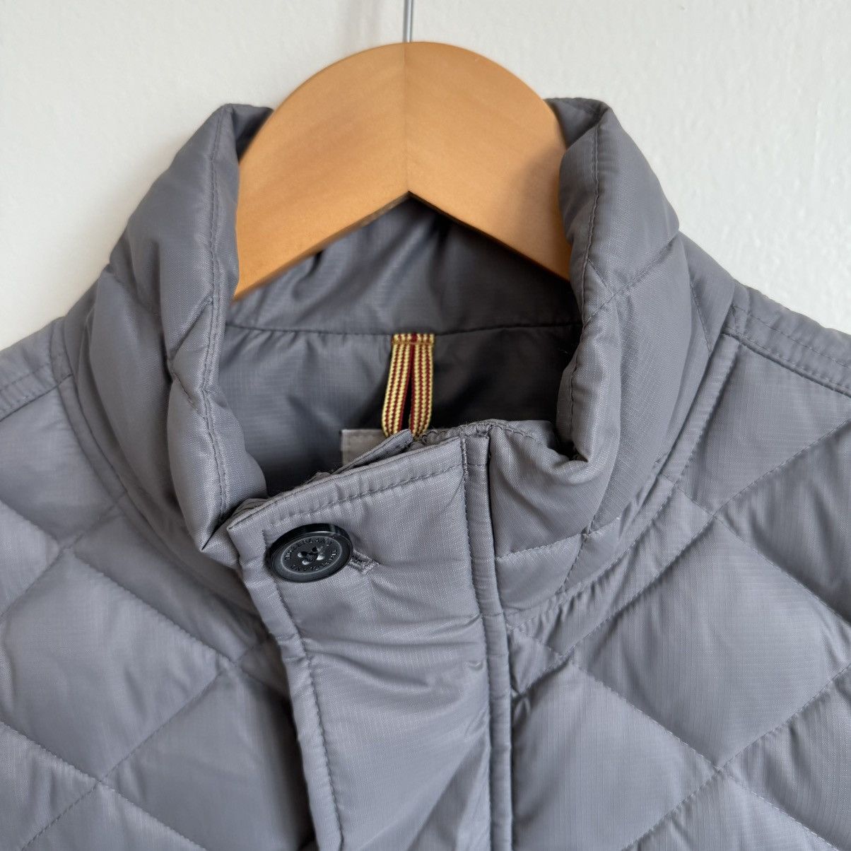 Timberland × Vintage Timberland Puffer Vest Men’s L Gray Quilted Down Feather Size US L / EU 52-54 / 3 - 3 Thumbnail