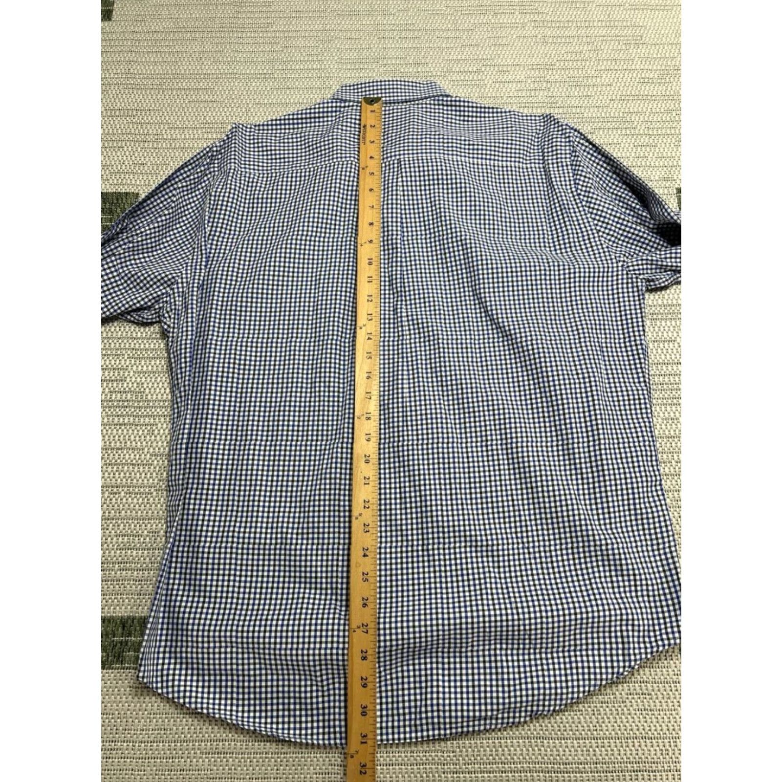 Peter Millar Peter Millar Shirt Mens XL Multicolor Cotton Gingham Check Button-Down Size US XL / EU 56 / 4 - 5 Thumbnail