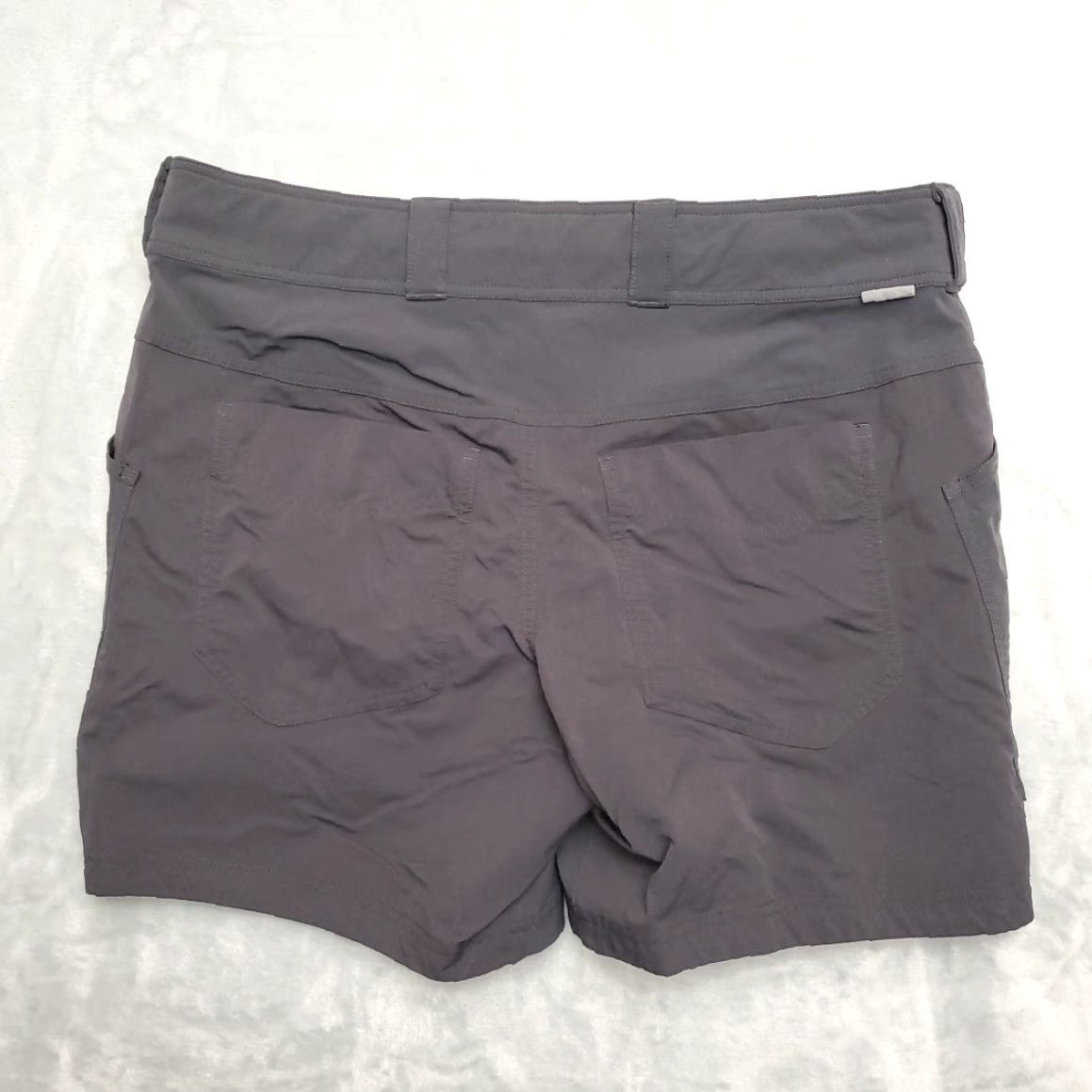 Vintage REI Shorts Women 14 Black Lightweight Stretch Nylon Tech Blend Hike Camp Travel Chin o Size 36" / US 14 / IT 50 - 5 Thumbnail