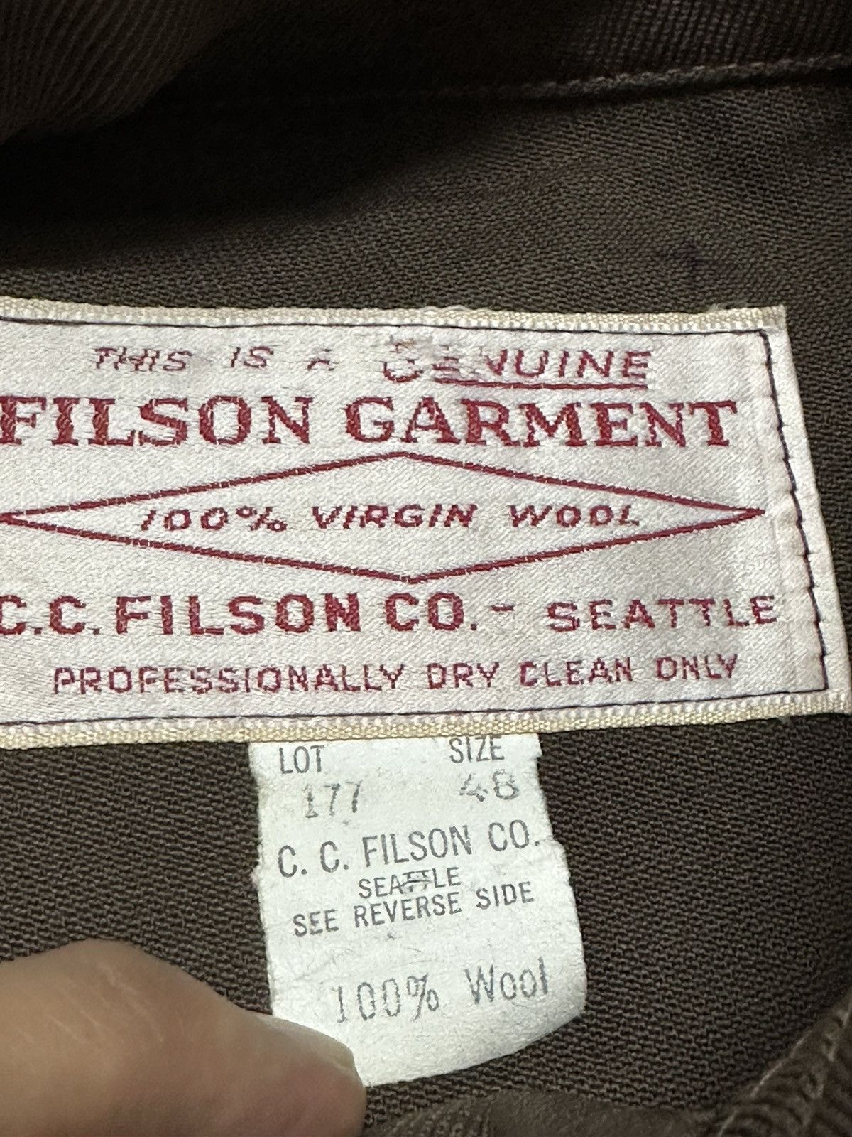 Filson Vintage 70s Filson chore jacket Size US XL / EU 56 / 4 - 3 Thumbnail