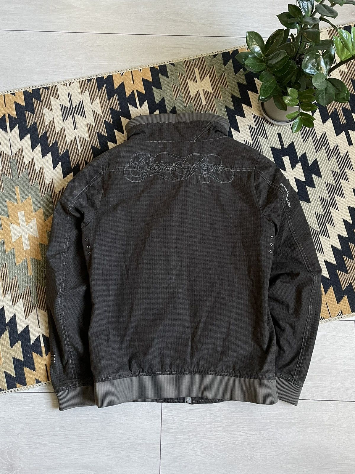 G-Star × Vintage Vintage G-star Raw Logo Jacket Size L / US 10 / IT 46 - 2 Thumbnail
