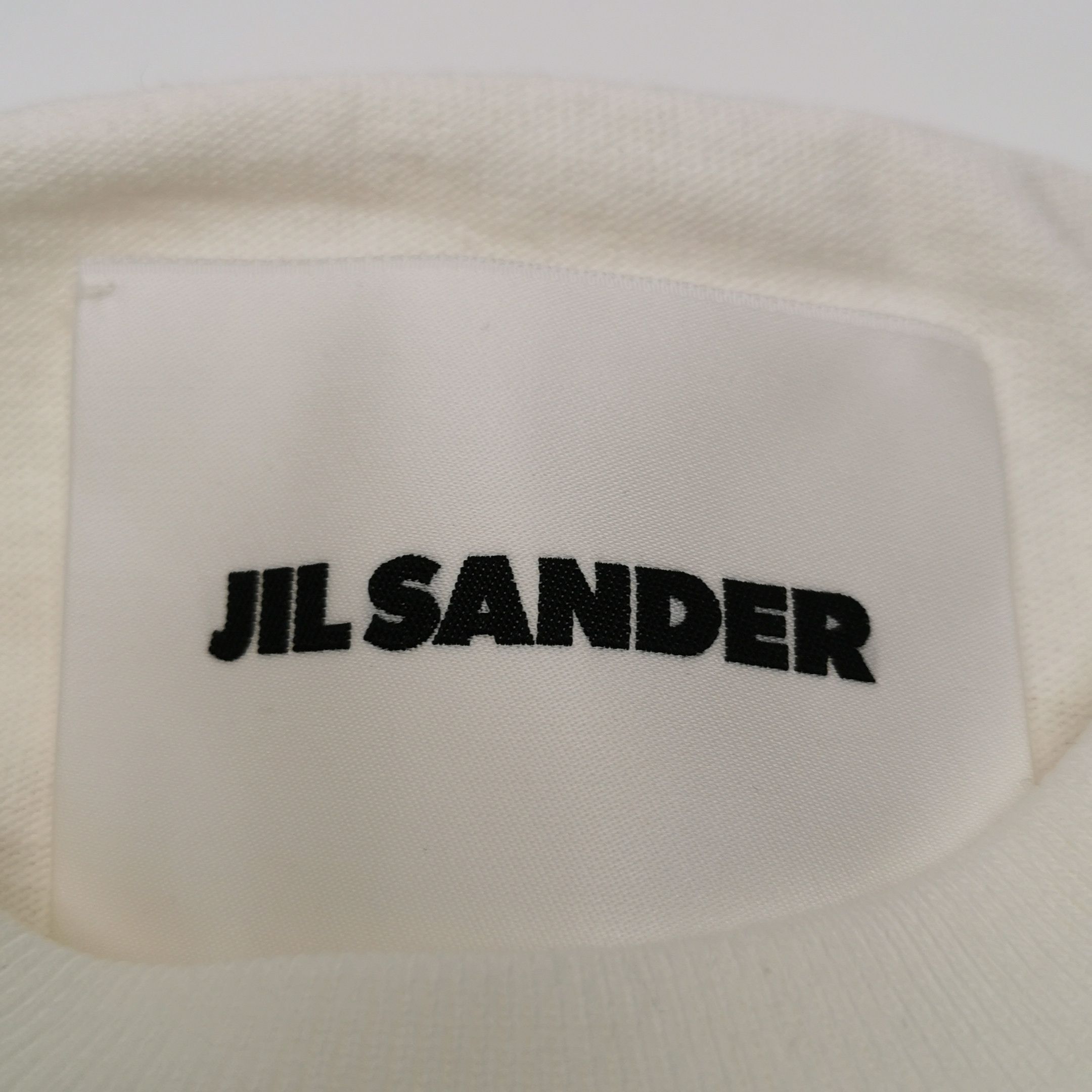 Jil Sander JIL SANDER JIL SANDER Cotton Letter Logo Round Neck T-shir Size US XS / EU 42 / 0 - 4 Thumbnail