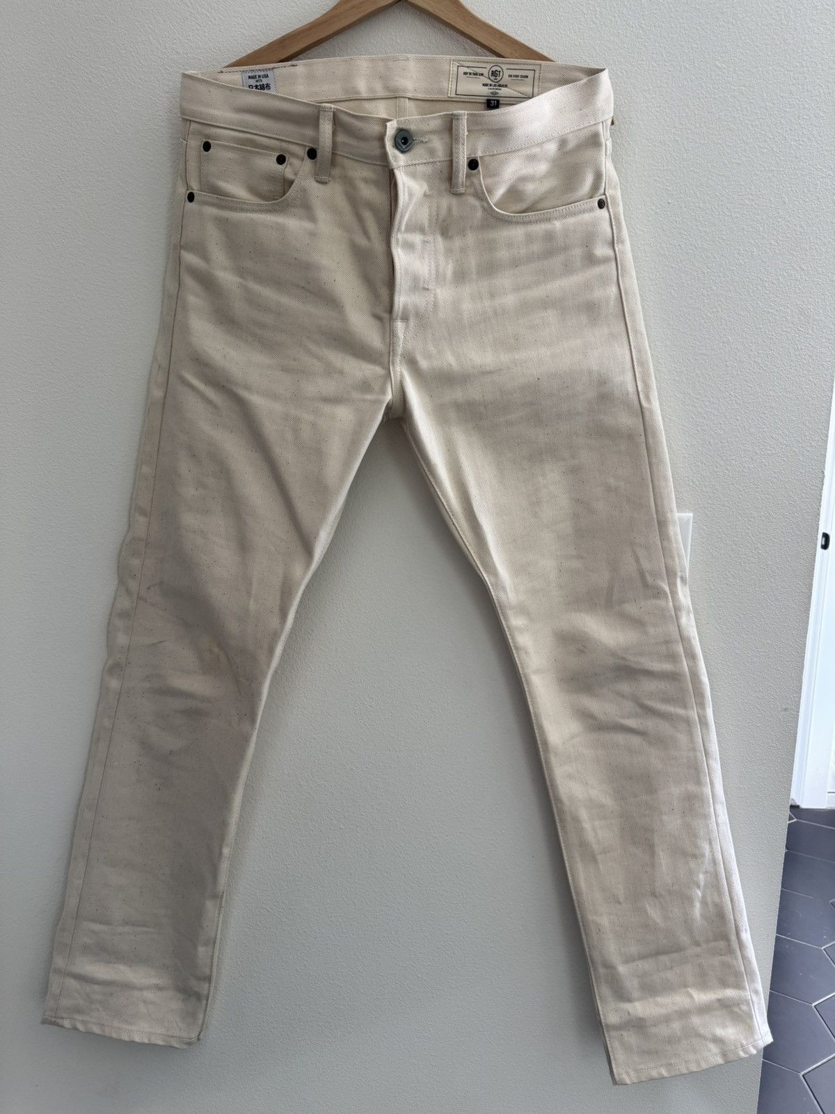 Rogue Territory RGT Ecru Stanton Size 31 Size US 31 - 1 Thumbnail