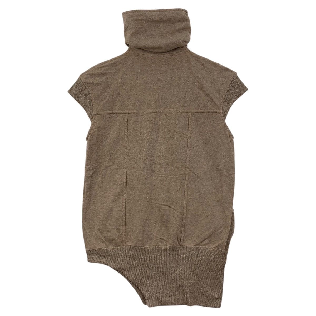 Firenze × Patrizia Pepe PATRIZIA PEPE Firenze Brown Turtleneck Sleeveless Sweater Size US S / EU 44-46 / 1 - 2 Thumbnail