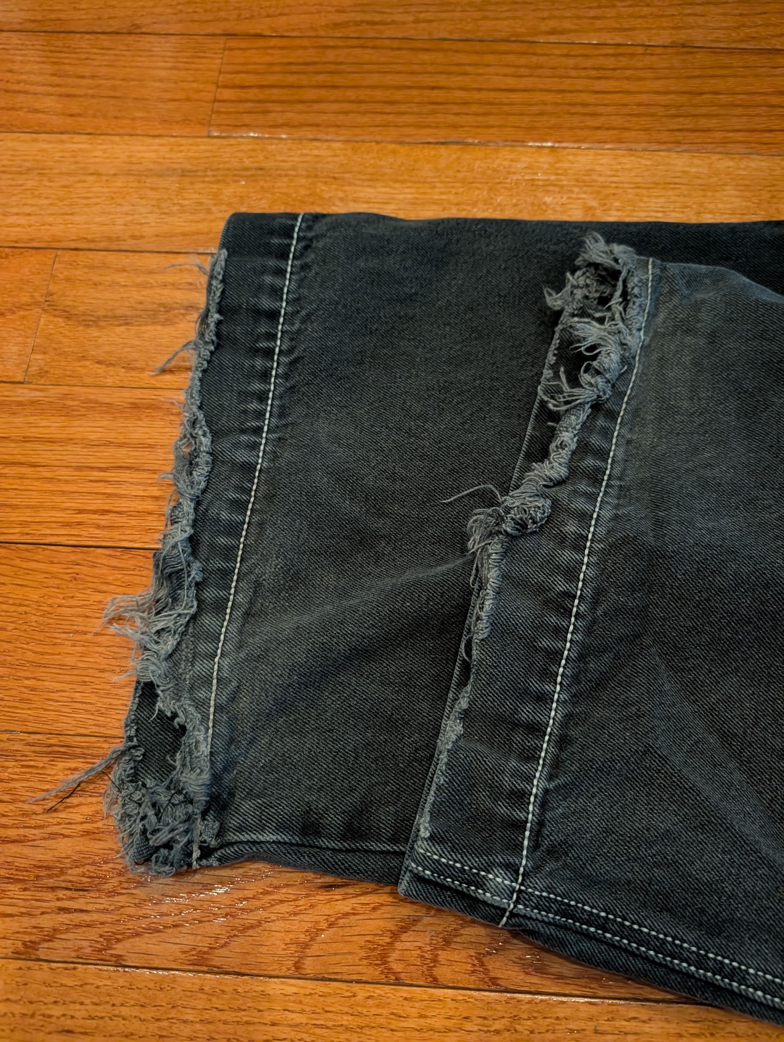 JNCO VTG JNCO Jeans 26 Barrel Baggy Denim Skater Pants 40x32 Size US 40 / EU 56 - 4 Thumbnail