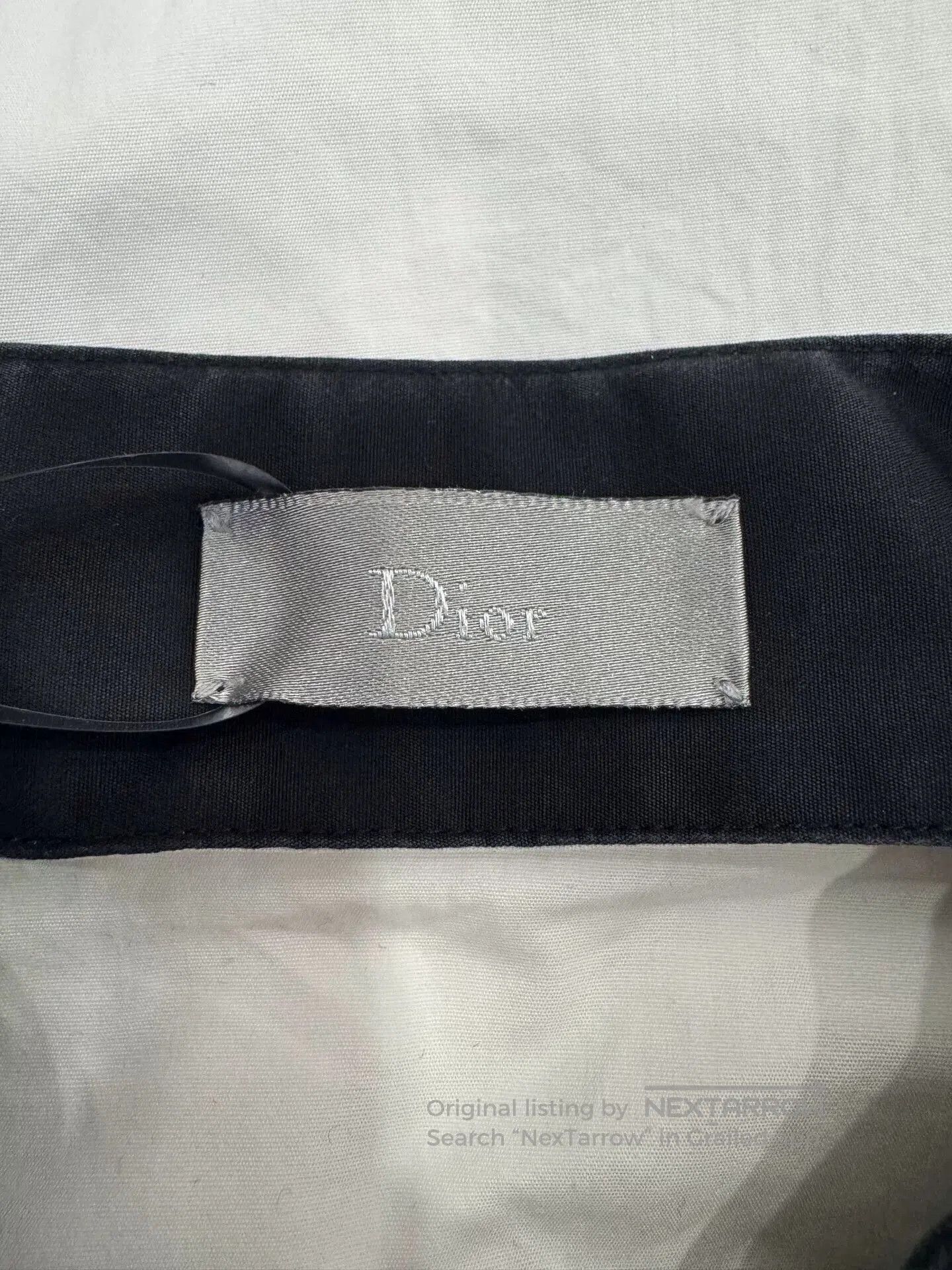 Dior Dior Homme White Splatter Collar Shirt. Size US XXS / EU 40 - 4 Thumbnail