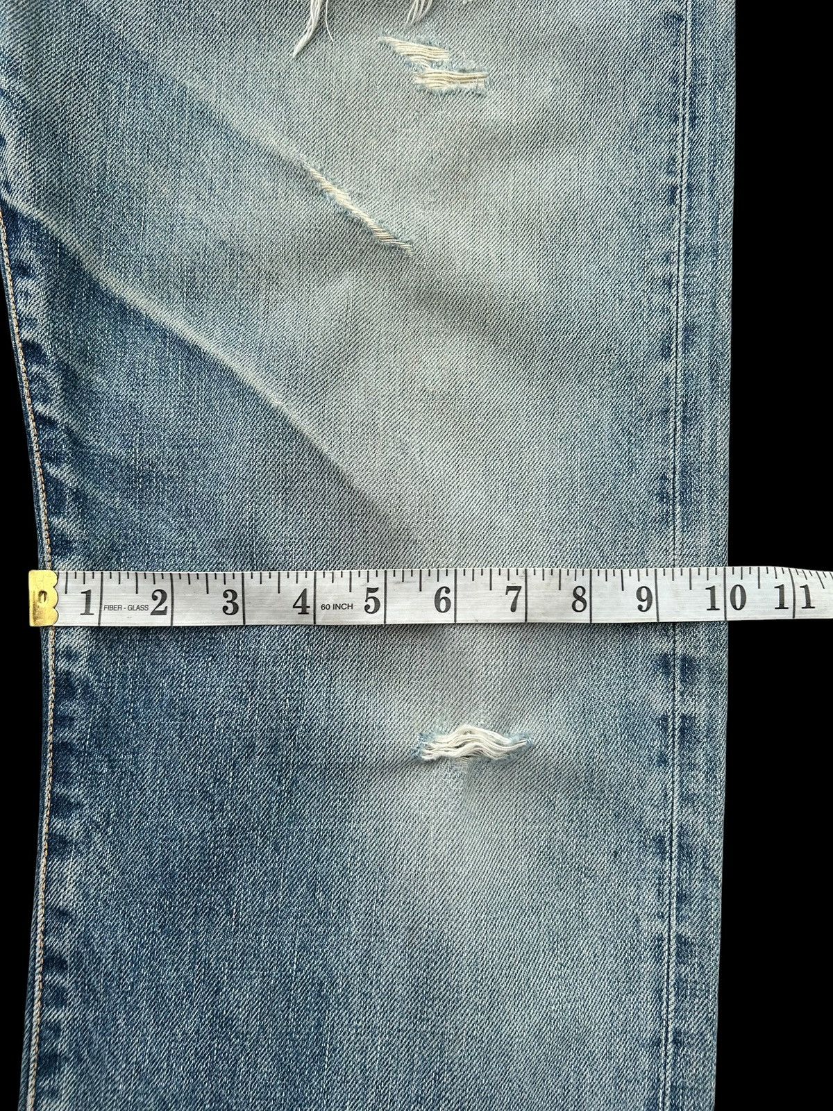 Kapital Vintage Evis Selvedge Distressed Denim Jeans Size US 32 / EU 48 - 22 Thumbnail