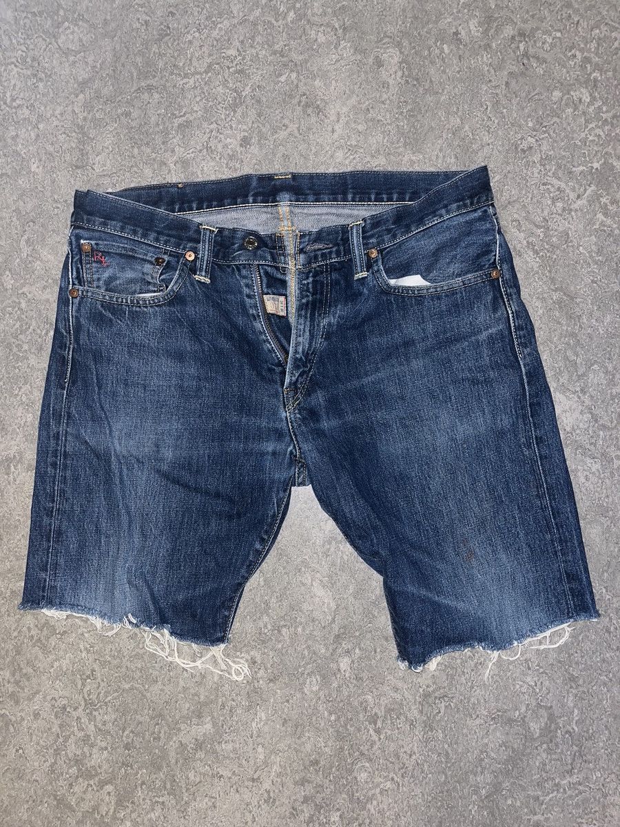 Polo Ralph Lauren Polo Ralph Lauren Vintage Cutoff Denim Shorts Size US 32 / EU 48 - 1 Thumbnail