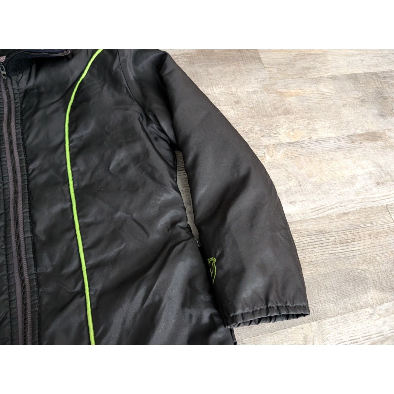 Vintage VINTAGE Arctic Cat Arcticwear Snow Jacket Quilt Lined Womens M USA Made Black Full Zip Pockets 80s 70s Winter Jacket Womens Size M / US 6-8 / IT 42-44 - 3 Thumbnail