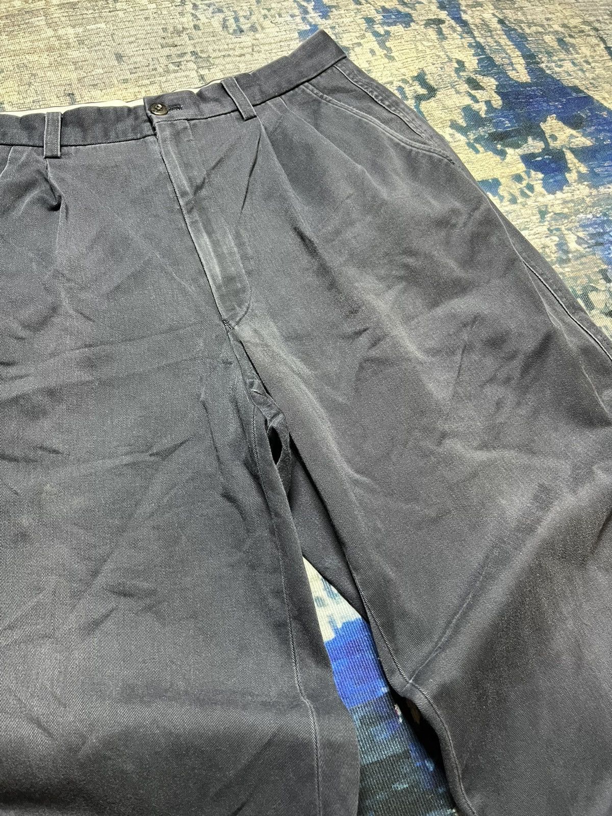 Burberry × Designer × Vintage ⚡️Vintage Burberrys Khakis Straight Cut Pants 90s Size US 32 / EU 48 - 4 Thumbnail