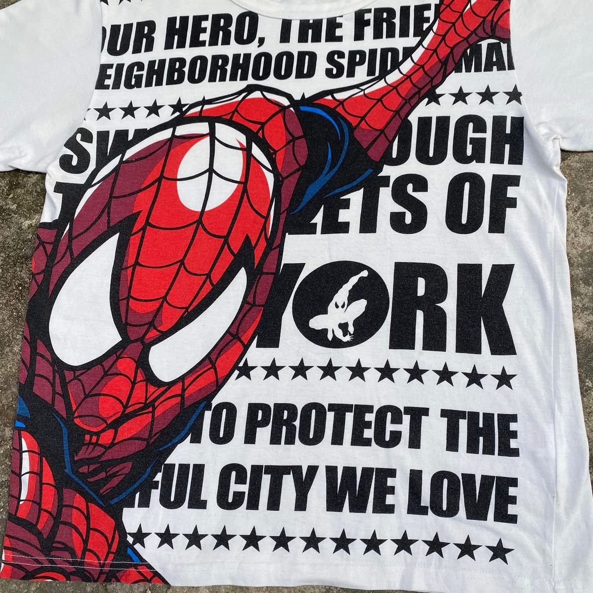 Vintage RARE ‼️ Spider-Man Size US M / EU 48-50 / 2 - 2 Thumbnail