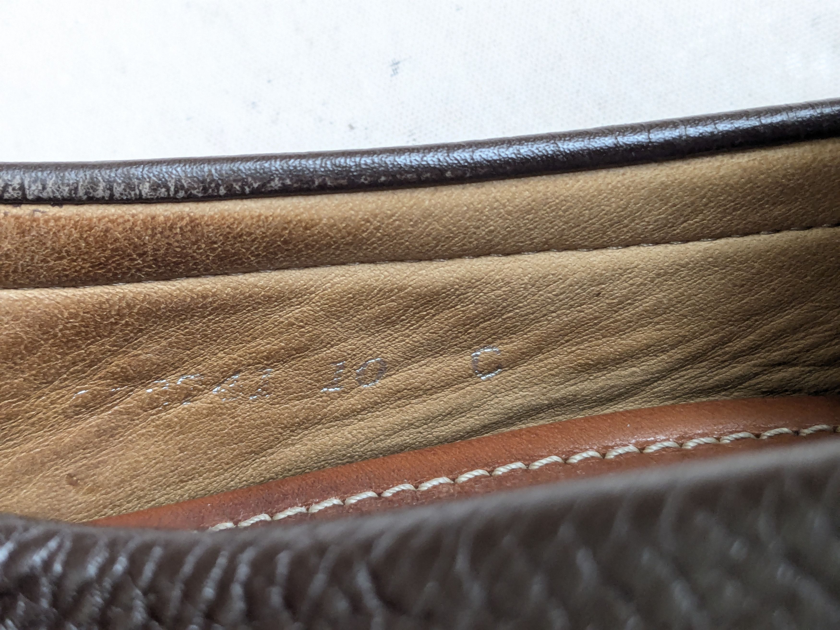 Gucci Gucci Horsebit Driving Loafers Brown Leather 10.5 Slip On Size US 10.5 / EU 43-44 - 3 Thumbnail