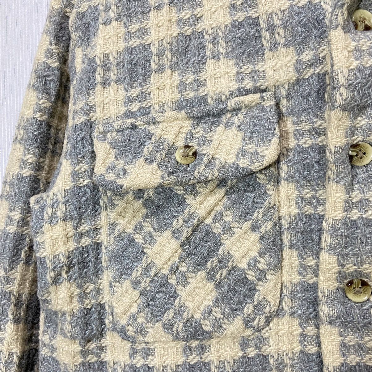 Japanese Brand Vintage Chelly Boes Outer Wool Plaid Shirt Size US L / EU 52-54 / 3 - 5 Thumbnail