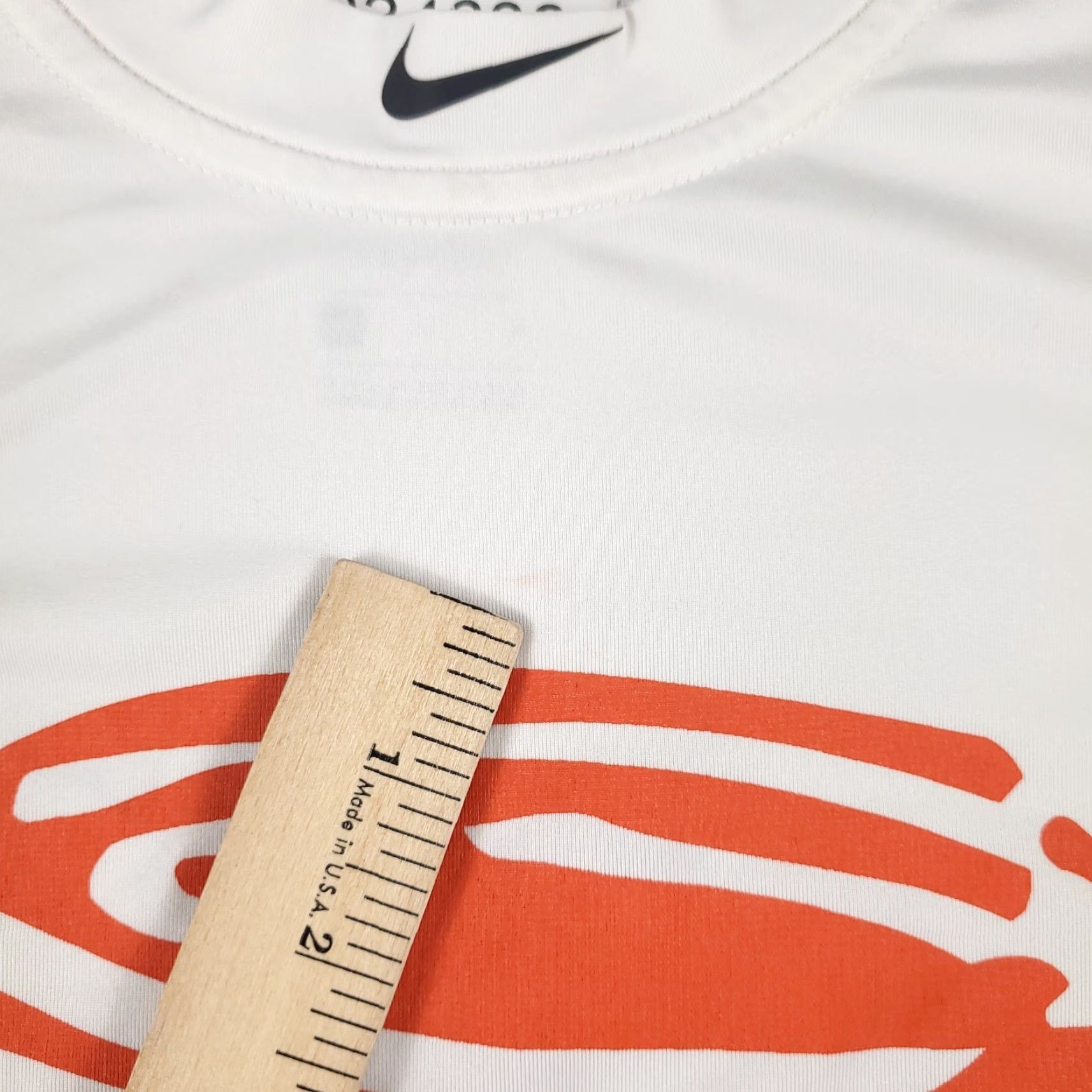 Nike Nike T Shirt Mens Medium White Pro Swoosh Active 3/4 Sleeve T-Shirt Nike Dri-Fit Regular Logo Basic Sports Modern 90s? Size US M / EU 48-50 / 2 - 6 Thumbnail
