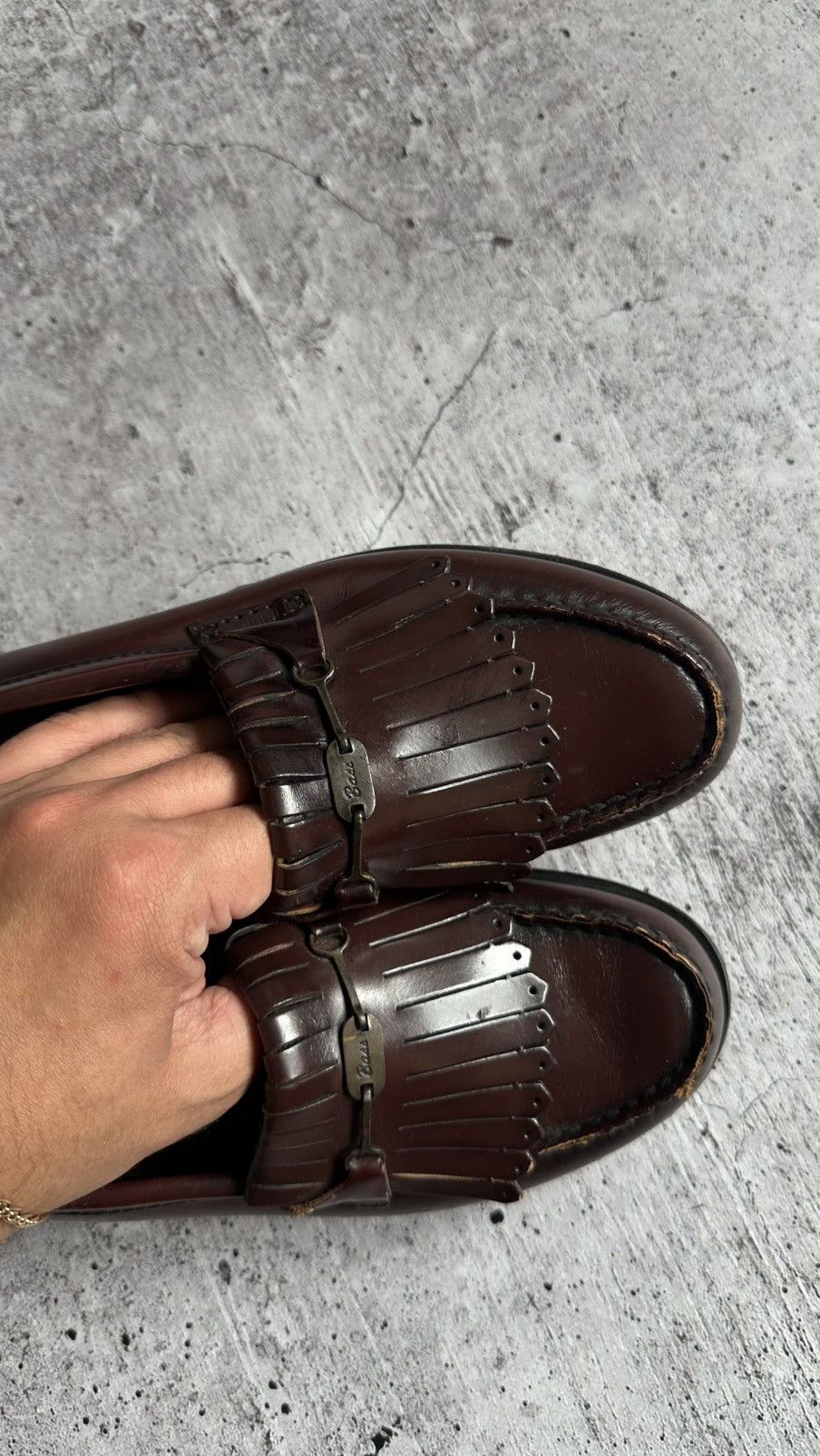 Women's G.H. Bass & Co. Weejens Vintage Leather Loafers USA