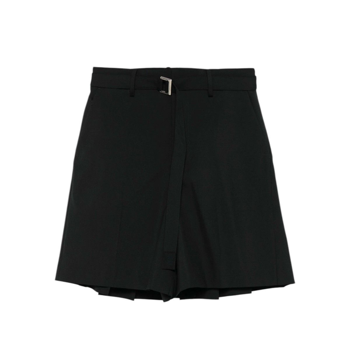 Sacai $1,015 Tailored pleated belted shorts Size US 34 / EU 50 - 1 Thumbnail