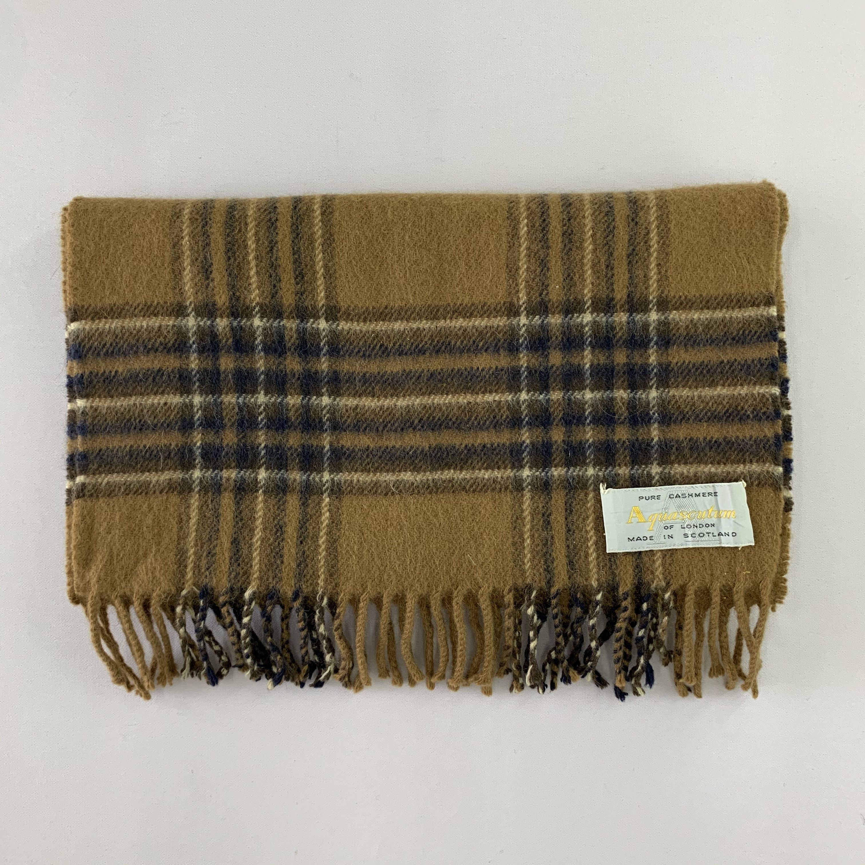 Aquascutum Aquascutum Scarf Cashmere Muffler Neck Wrap BL4324 Size ONE SIZE - 3 Thumbnail