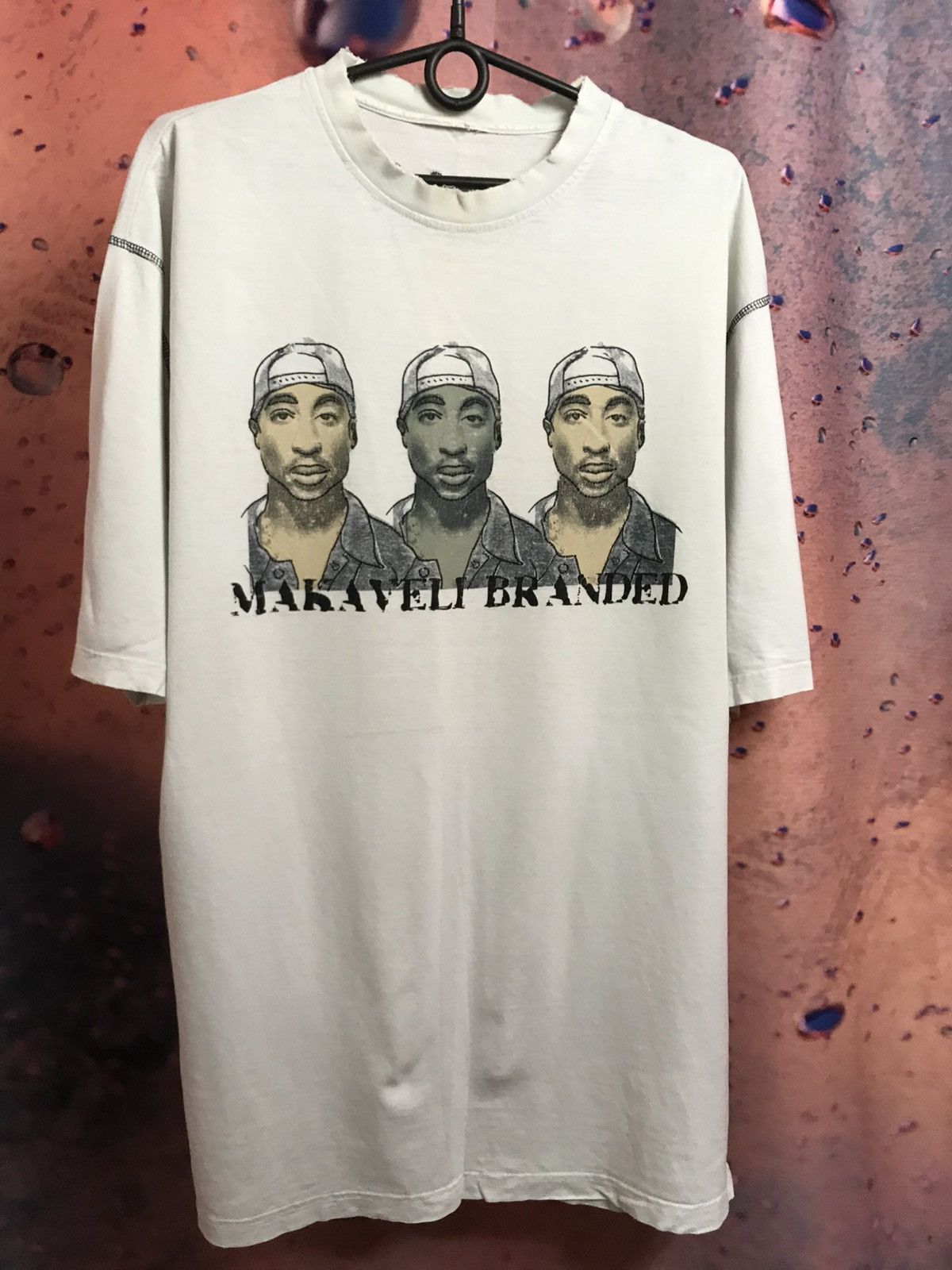 Makaveli Vintage Makaveli Branded Tupac 2pac streetwear rap tee Size US XL / EU 56 / 4 - 2 Thumbnail