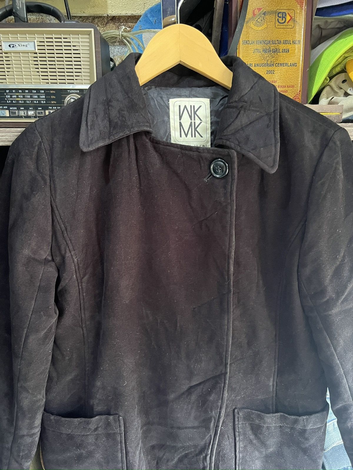 Michel Klein 🔥Vintage Michel Klein Button Jacket Size M / US 6-8 / IT 42-44 - 5 Thumbnail