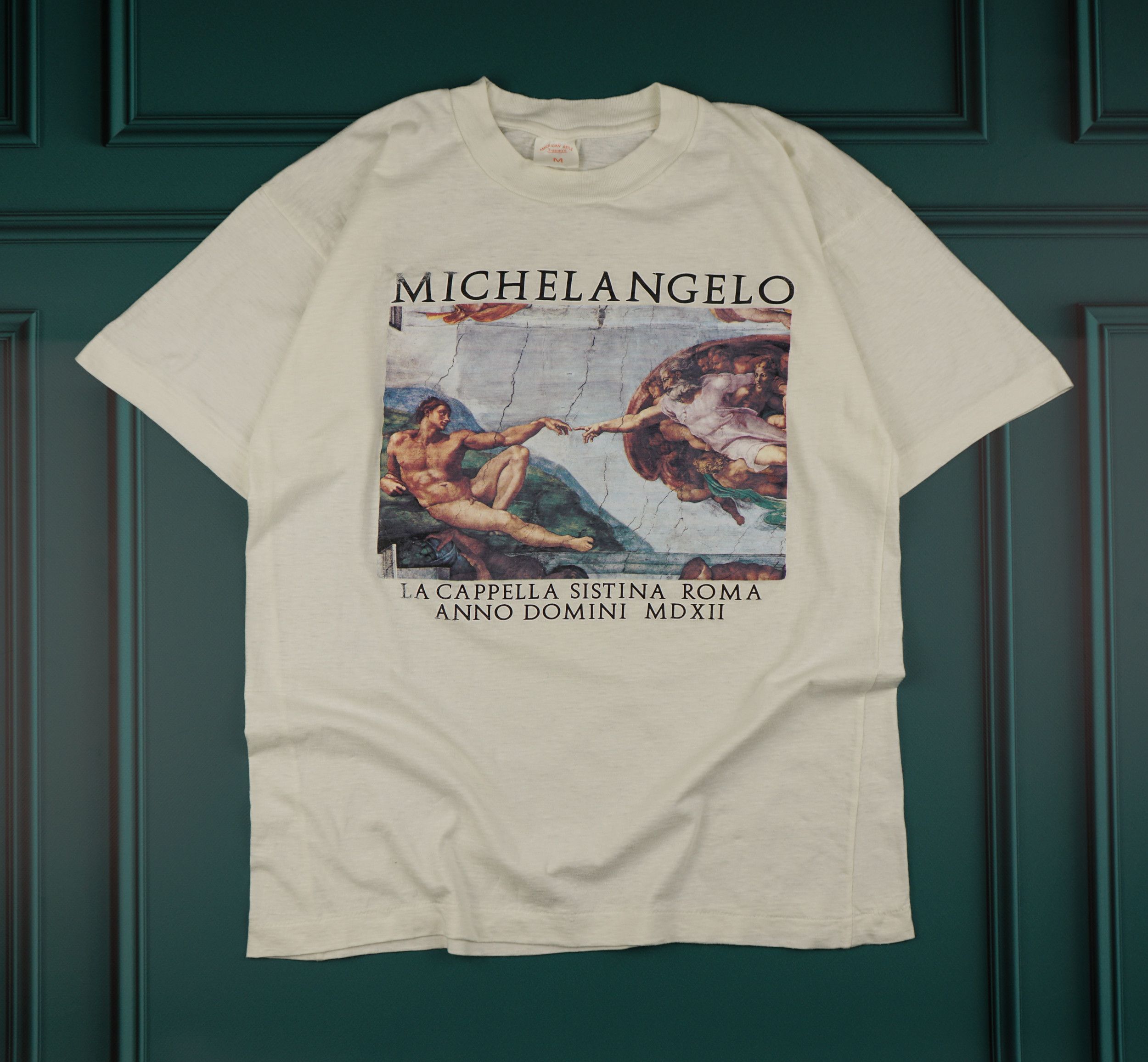 Vintage 1990s Michilangelo La Cappella Sistina T-Shirt
