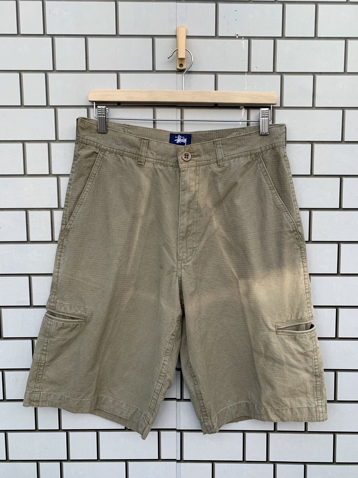 Stussy Vintage Stussy Sun Faded Shorts Pants Size US 30 / EU 46 - 1 Thumbnail
