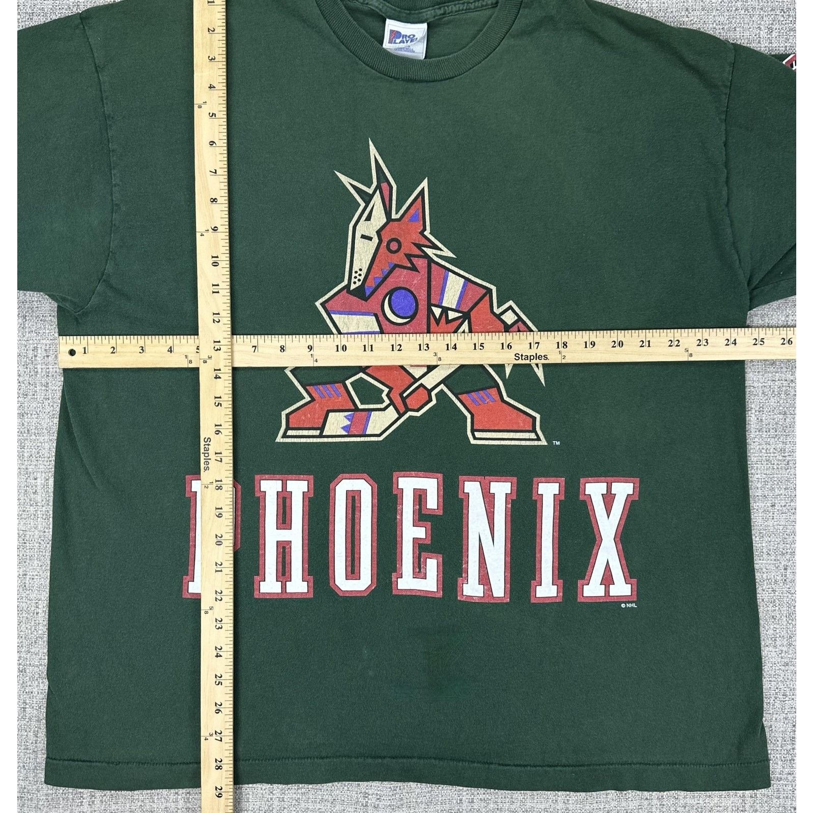 Pro Player Vintage Phoenix Coyotes Shirt Mens 2XL Pro Player Kachina Size US XXL / EU 58 / 5 - 3 Thumbnail