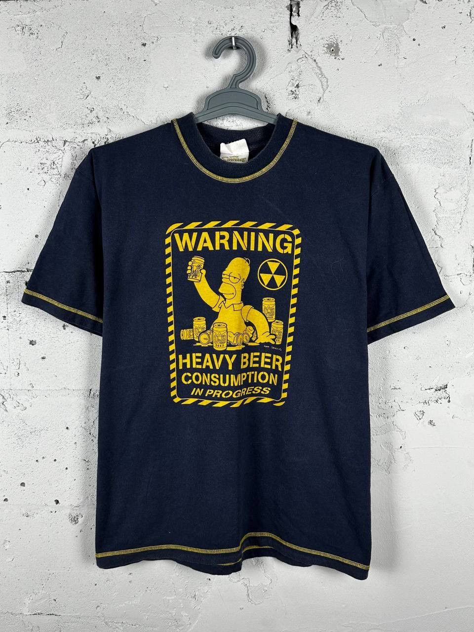 The Simpsons × Vintage THE SIMPSONS 2002 OVERSIZE FADED T SHIRT MOVIE RARE Size US XL / EU 56 / 4 - 1 Thumbnail