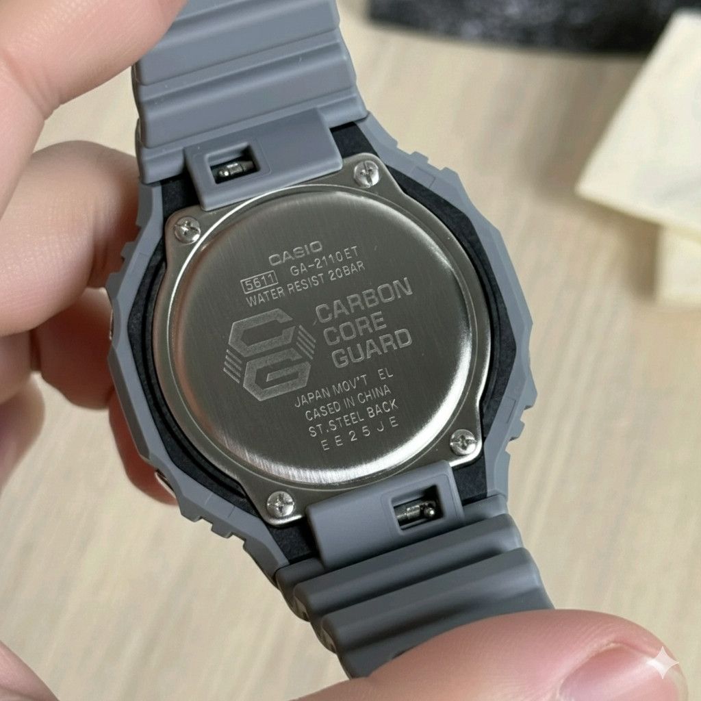 Casio Casio G Shock GA-2110ET-8AER Size ONE SIZE - 5 Thumbnail