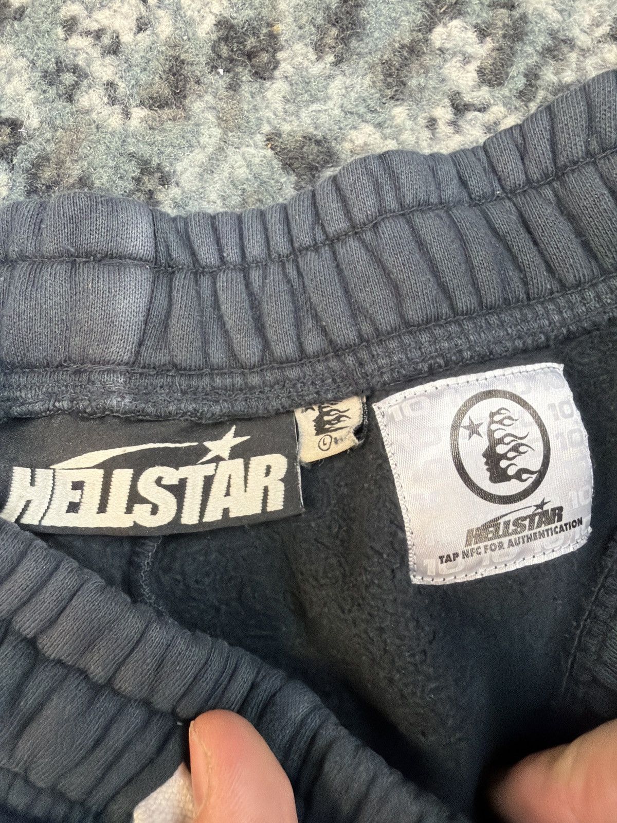 HELLSTAR Hellstar uniform logo sweatpants black Size US 34 / EU 50 - 4 Thumbnail