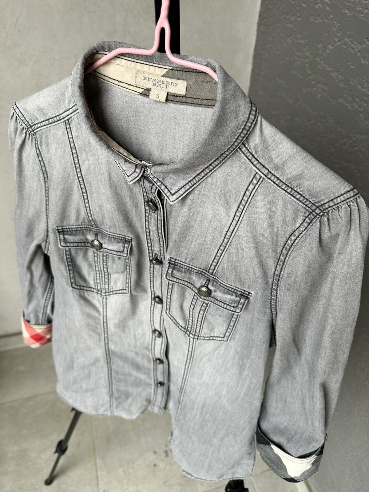 Burberry Burberry shirt Size S / US 4 / IT 40 - 3 Thumbnail