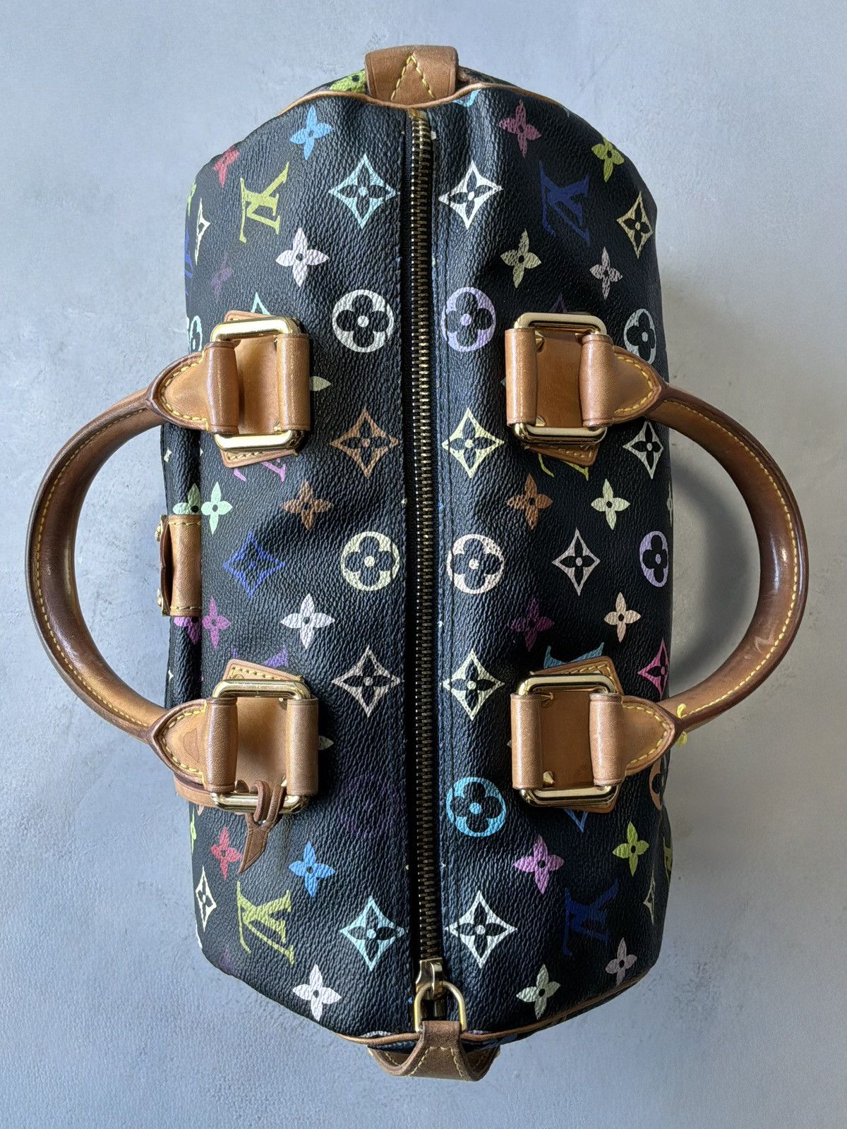 Louis Vuitton × Takashi Murakami 2003 - Louis Vuitton x Murakami - Multicolor Speedy 30 Size ONE SIZE - 4 Thumbnail
