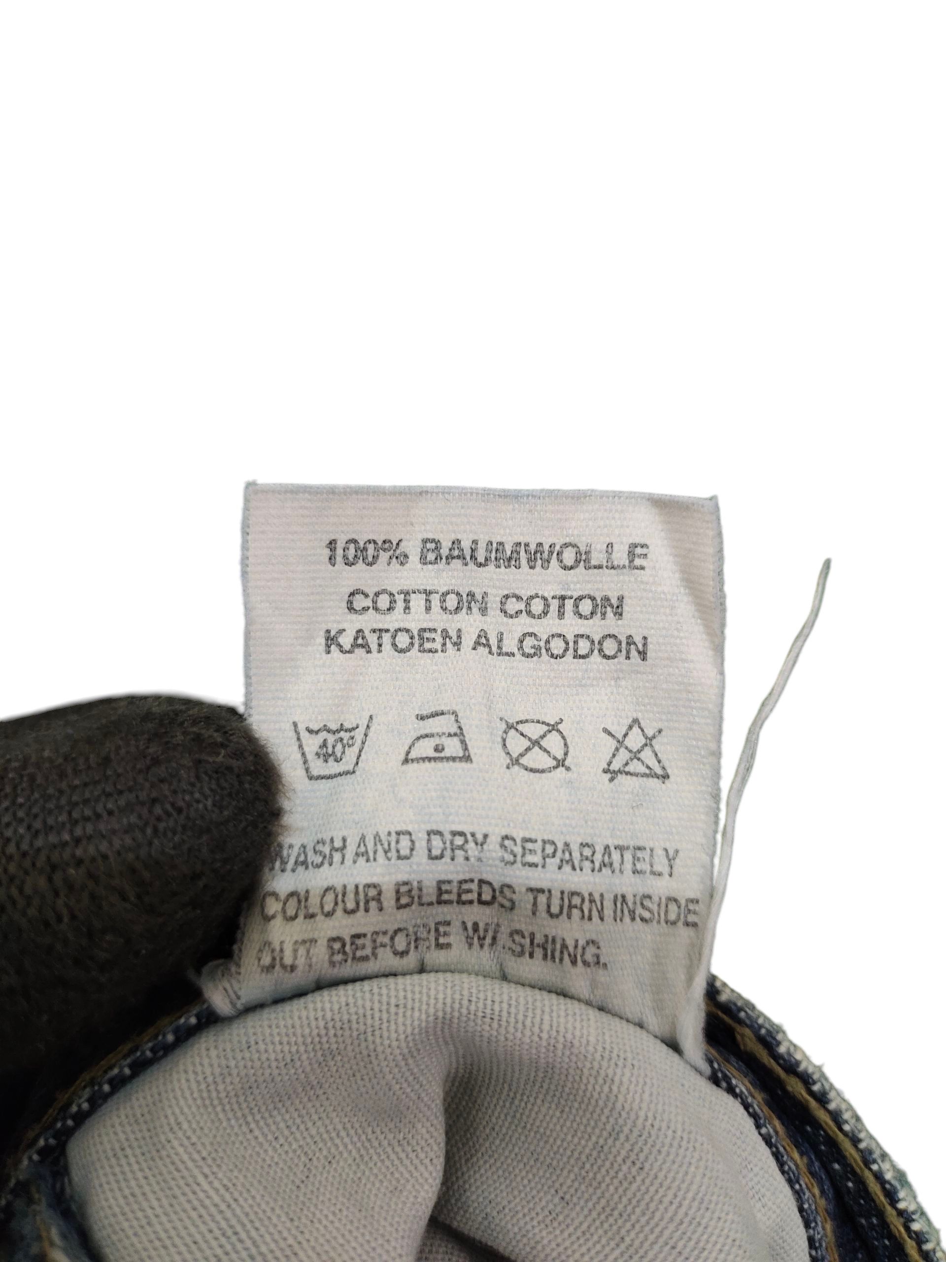 Kapital Vintage Volt Japan Biker Jeans - Distress Faded Grunge Denim Size US 32 / EU 48 - 13 Thumbnail
