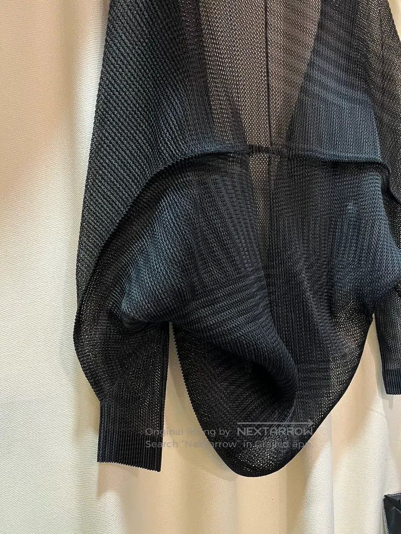 Issey Miyake Issey Miyake size:one size Black-Green Striped Tatami-Styl Size XXS / US 00 / IT 34 - 6 Thumbnail