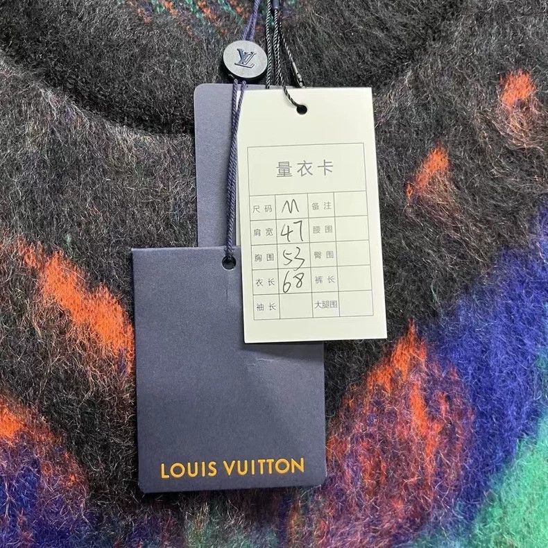 Louis Vuitton Louis Vuitton Black butterfly intarsia crewneck pullover l Size US M / EU 48-50 / 2 - 3 Thumbnail